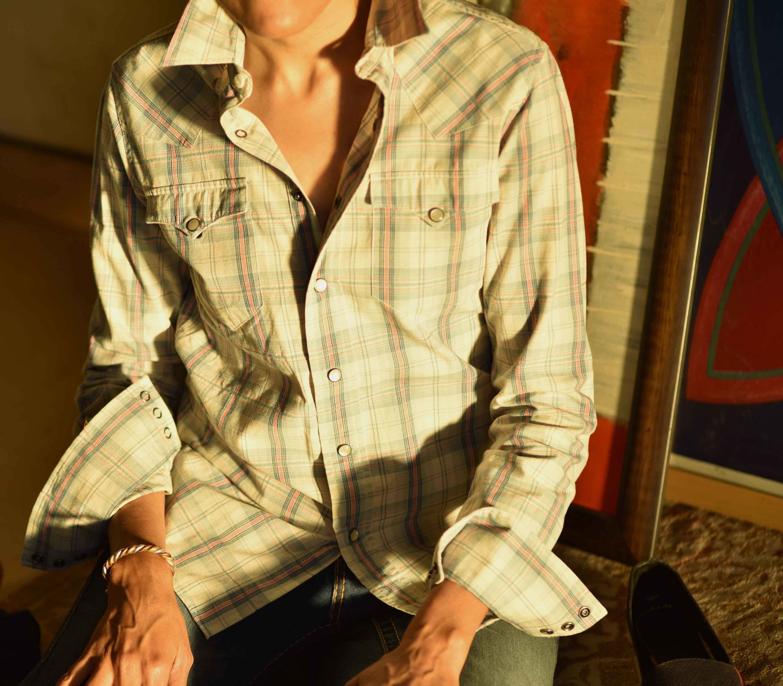 My Ralph Lauren RRL slim fitting western shirt. Image©sourcingstyle.com
