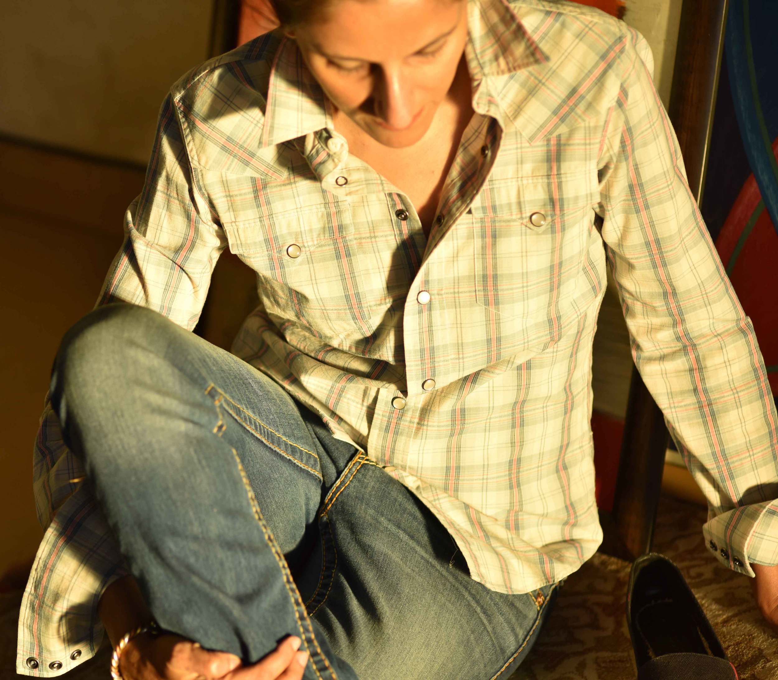 My Ralph Lauren RRL slim fitting western shirt with True Religion jeans. Image©sourcinfstyle.com