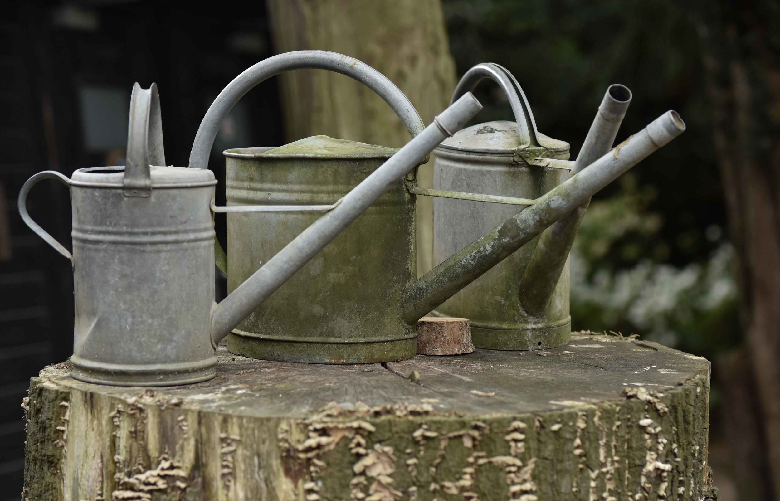 Water cans in a park, Ratingen, Germany. Image©sourcingstyle.com, Photo: Nicola Nolting