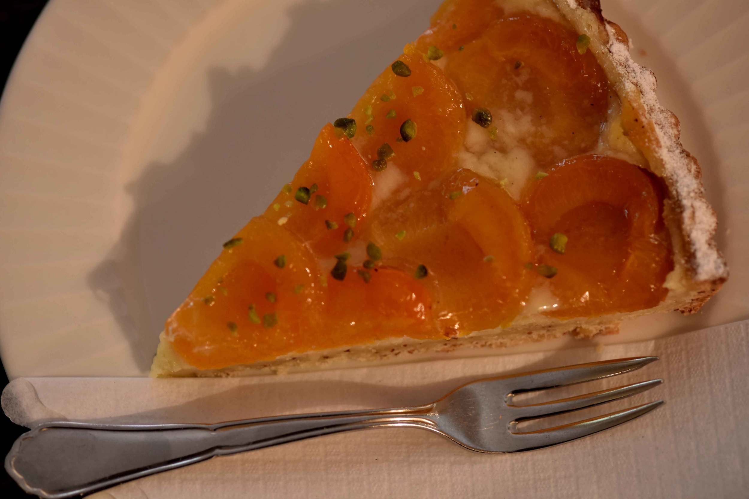 Cheesecake at Cafe König, Baden Baden, Germany. Image©sourcingstyle.com