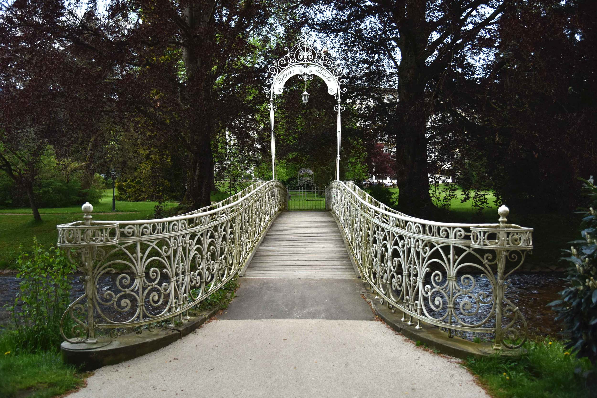 A bridge on Lichtentaler Allee, Baden Baden, Germany. Image©sourcingstyle.com