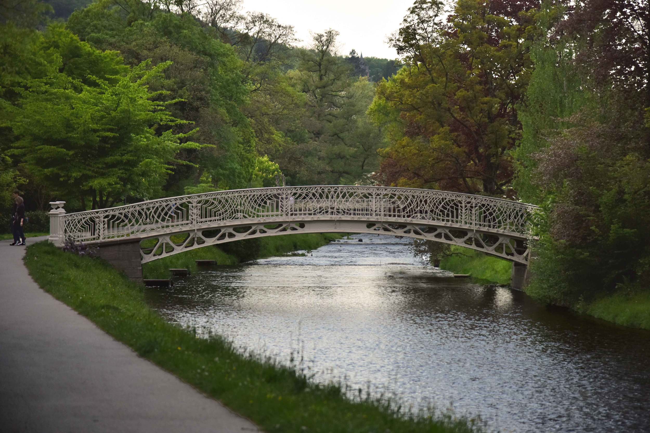 A bridge on Lichtentaler Allee, Baden Baden, Germany. Image©sourcingstyle.com