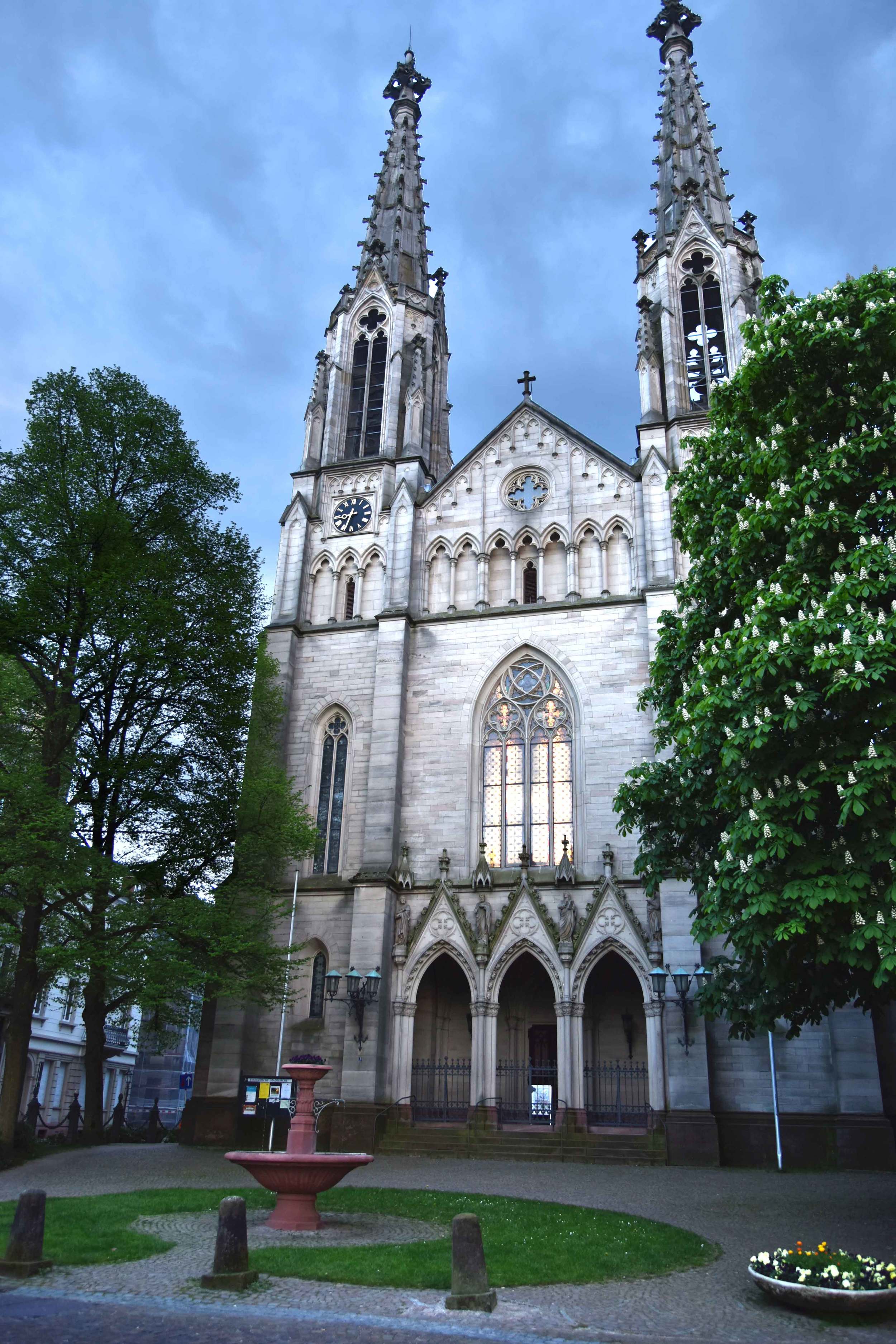 The cathedral, Baden Baden, Germany. Image©sourcingstyle.com