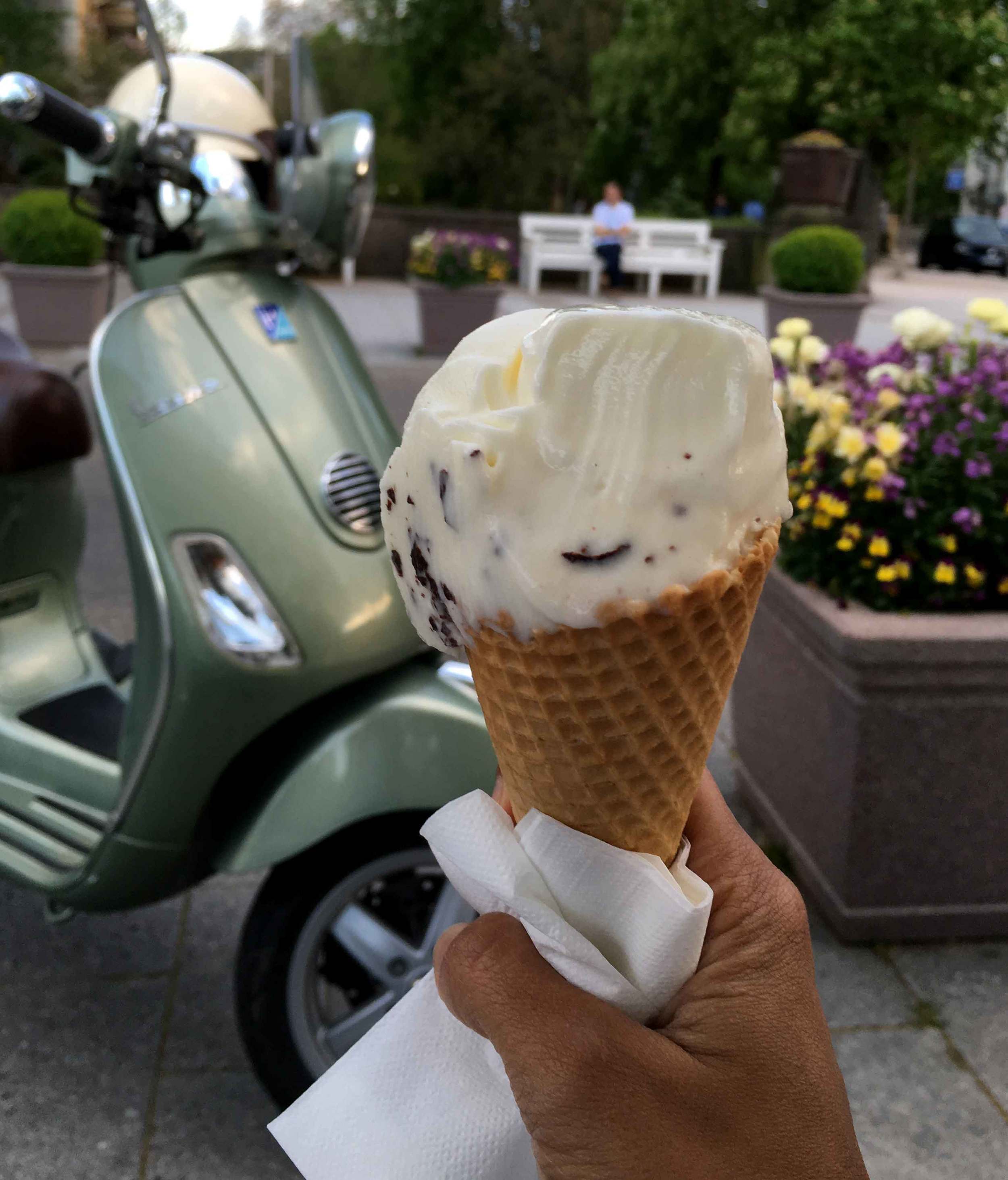 mouth watering gelato, Baden Baden, Germany. Image©sourcingstyle.com