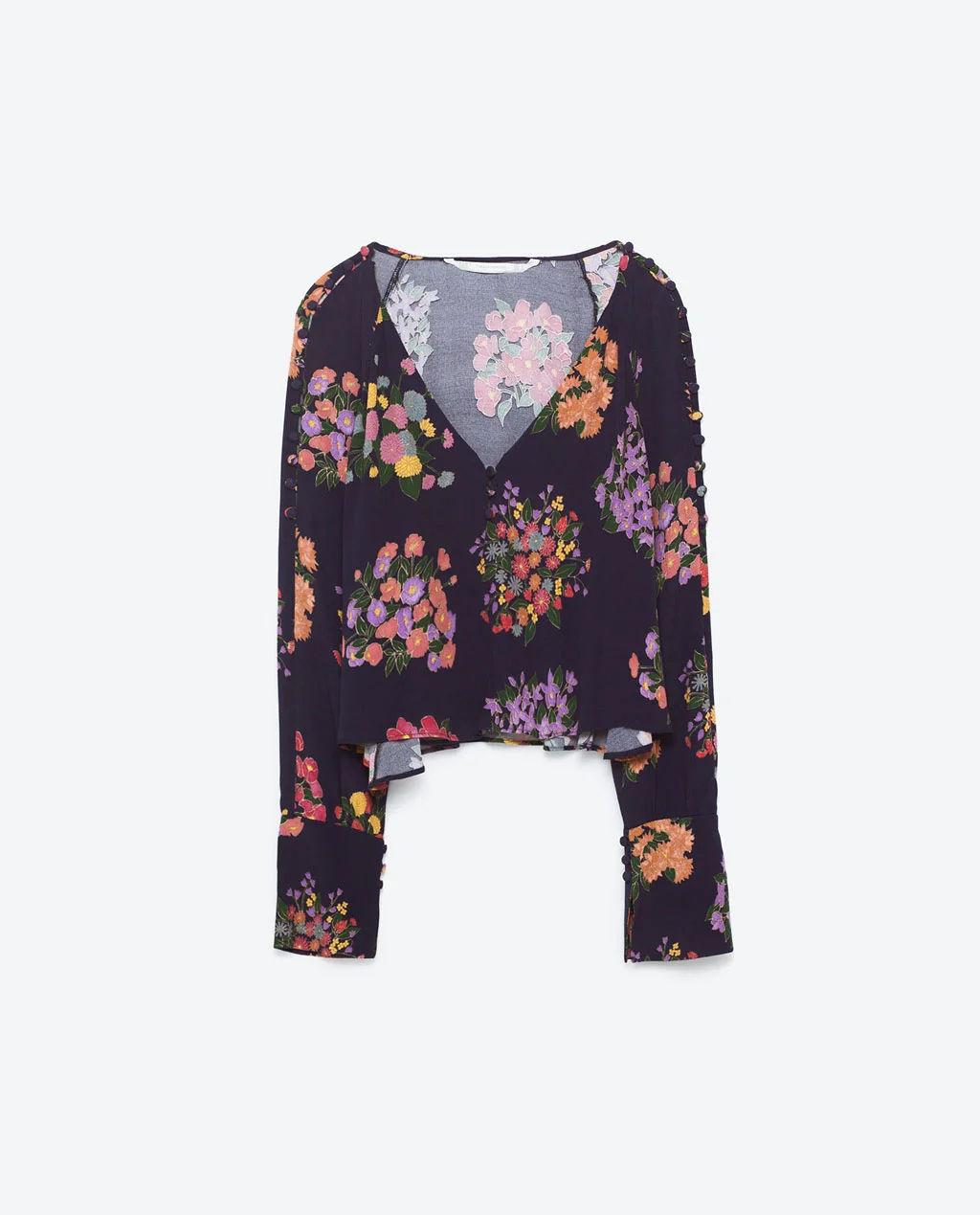 Zara floral top from zara.com.