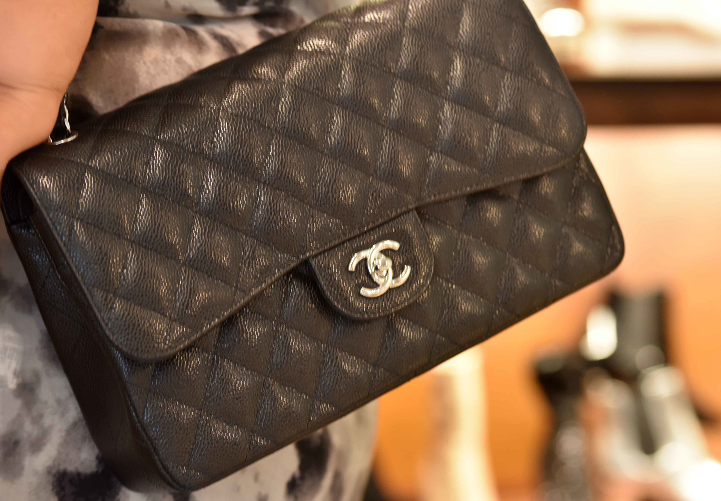 Chanel bag, Selfridges, London, U.K. Image©sourcingstyle.com