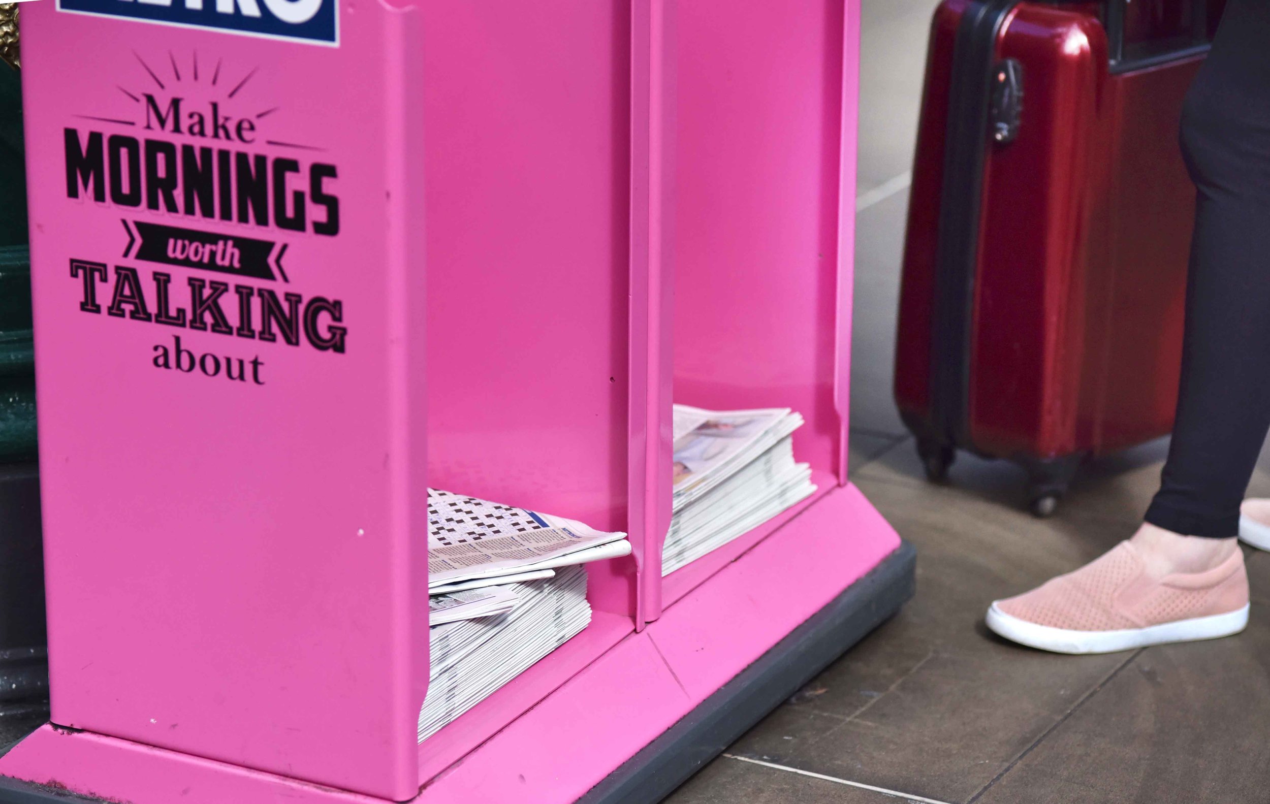 Morning Talkies, Edinburgh Waverley, image©sourcingstyle.com