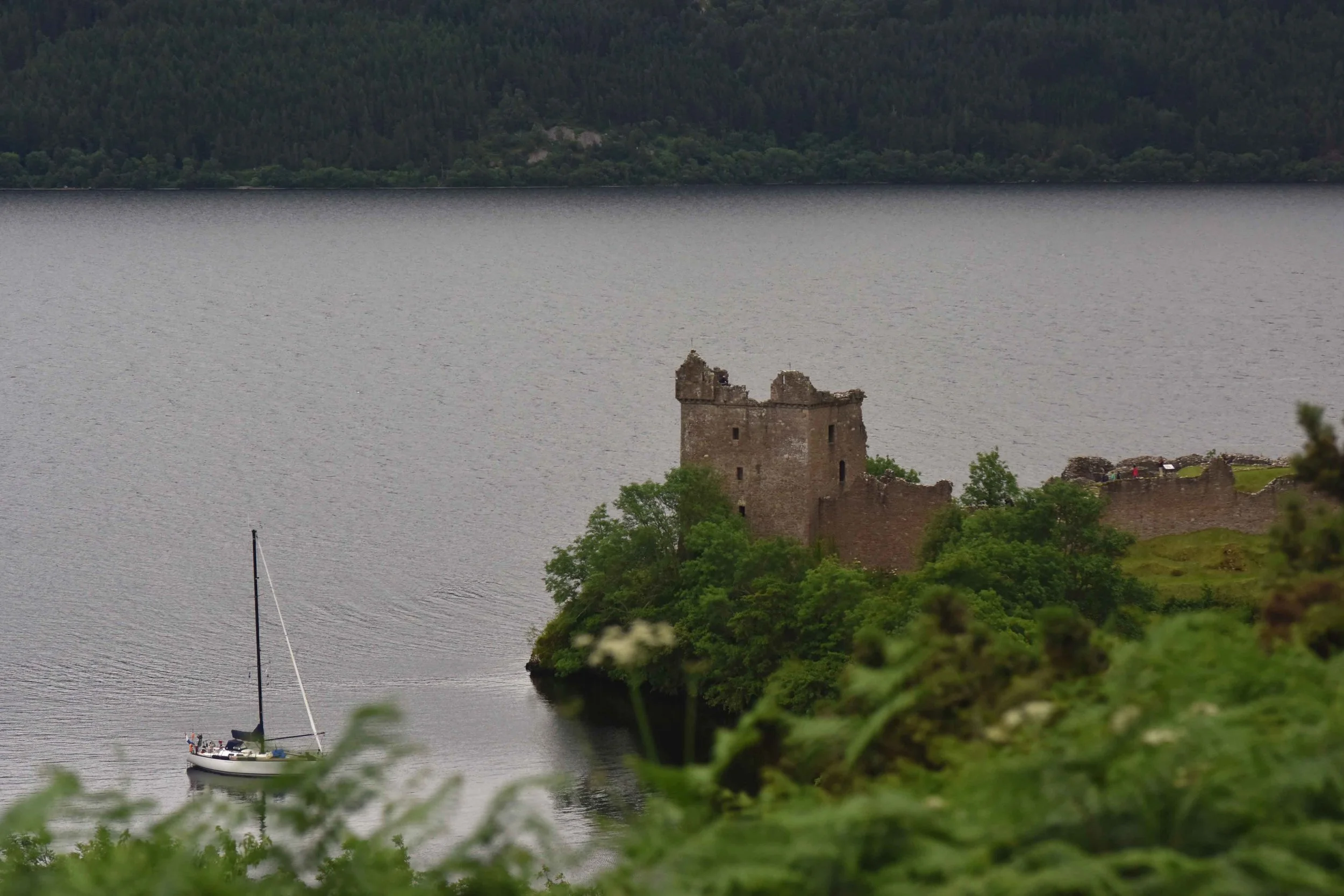 Urquhart Castle, Loch Ness, Scotland. Image©sourcingstyle.com