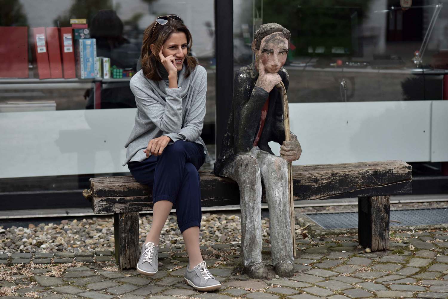 Eileen Fisher pants and top, Ratingen, Germany. Image©sourcingstyle.com