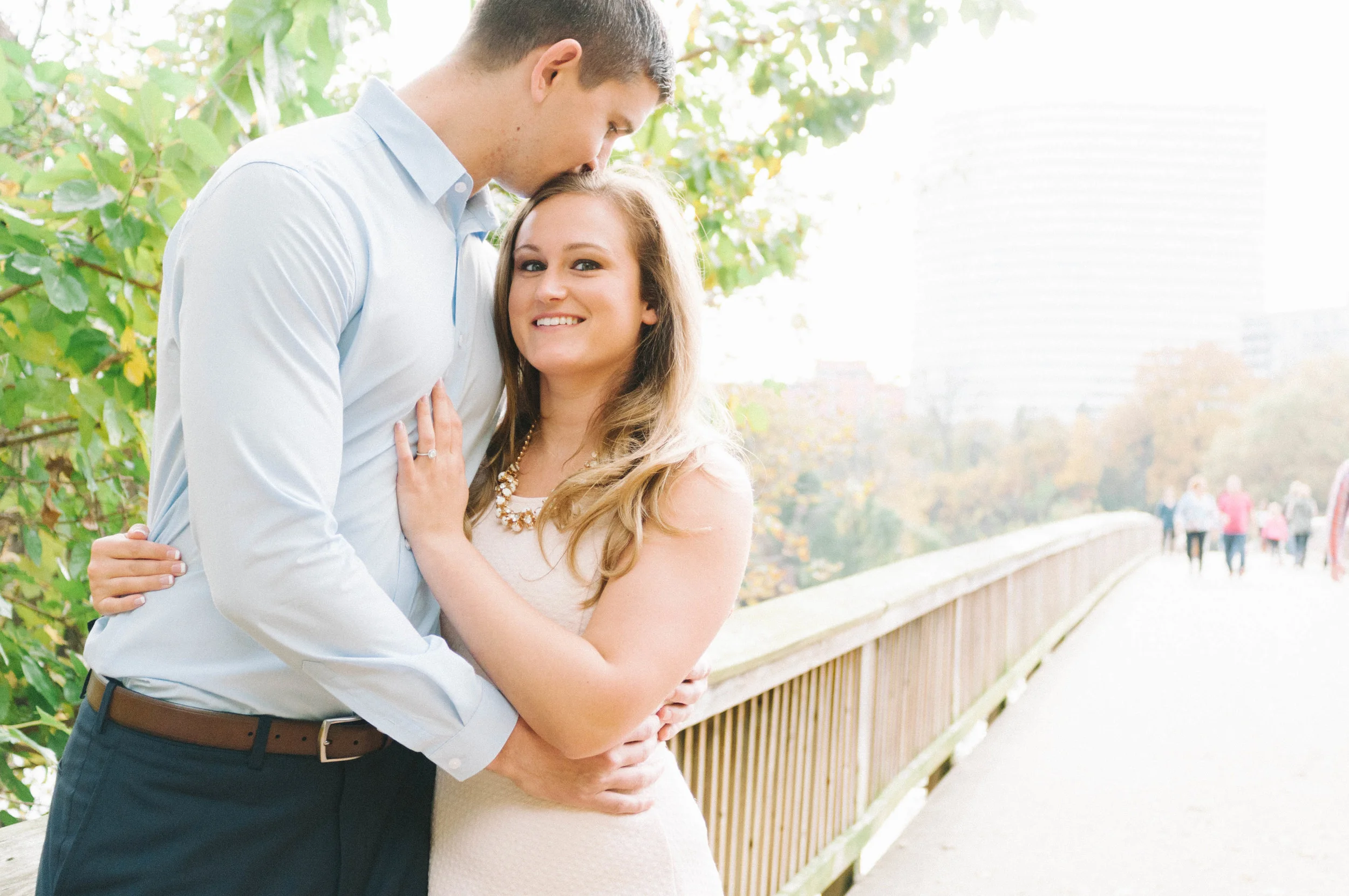 Roosevelt Island, Virginia Engagement Portrait Photography |  Allison &amp; Dan