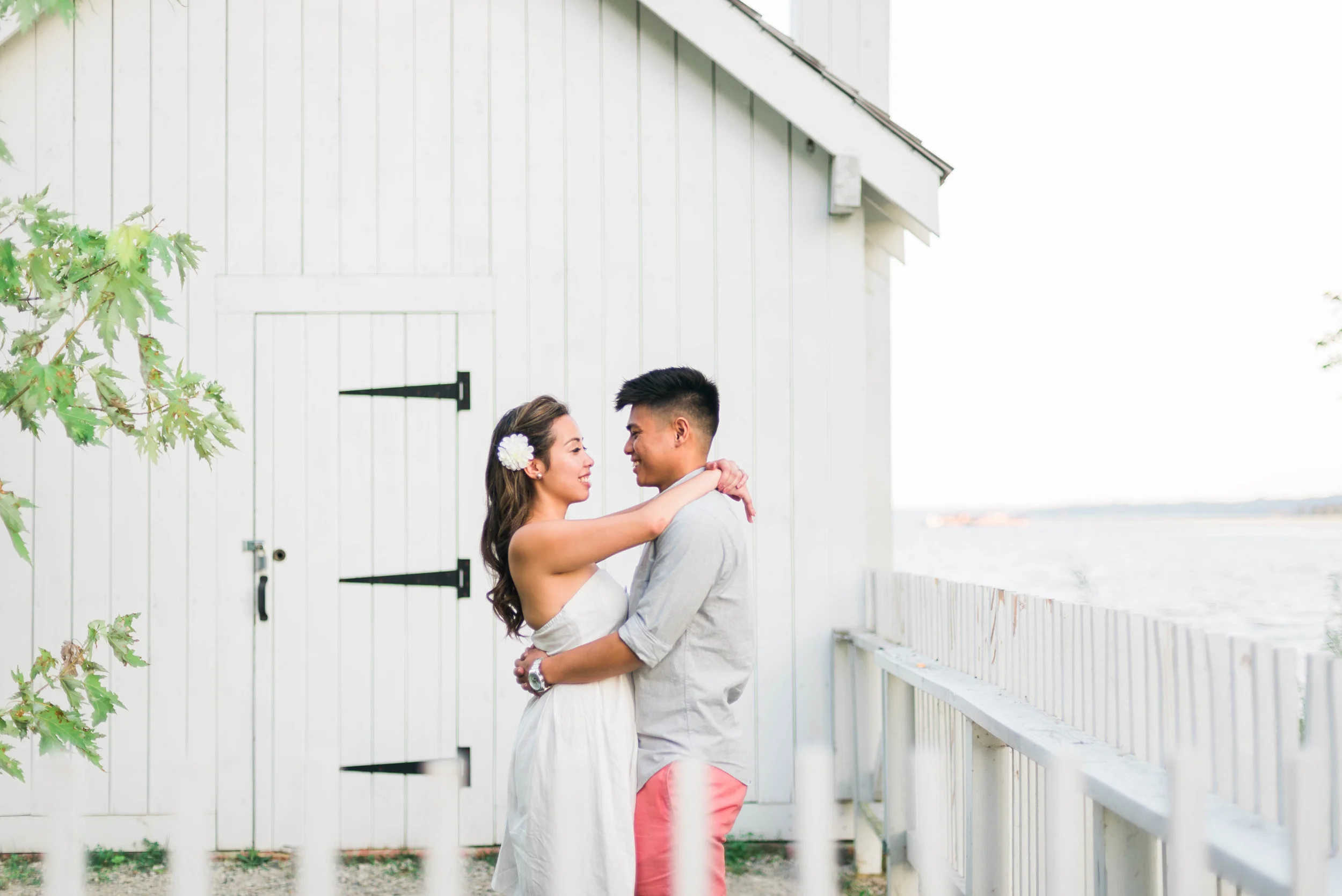 Old Town Alexandria, VA Engagement Portraits: Rich &amp; Christine