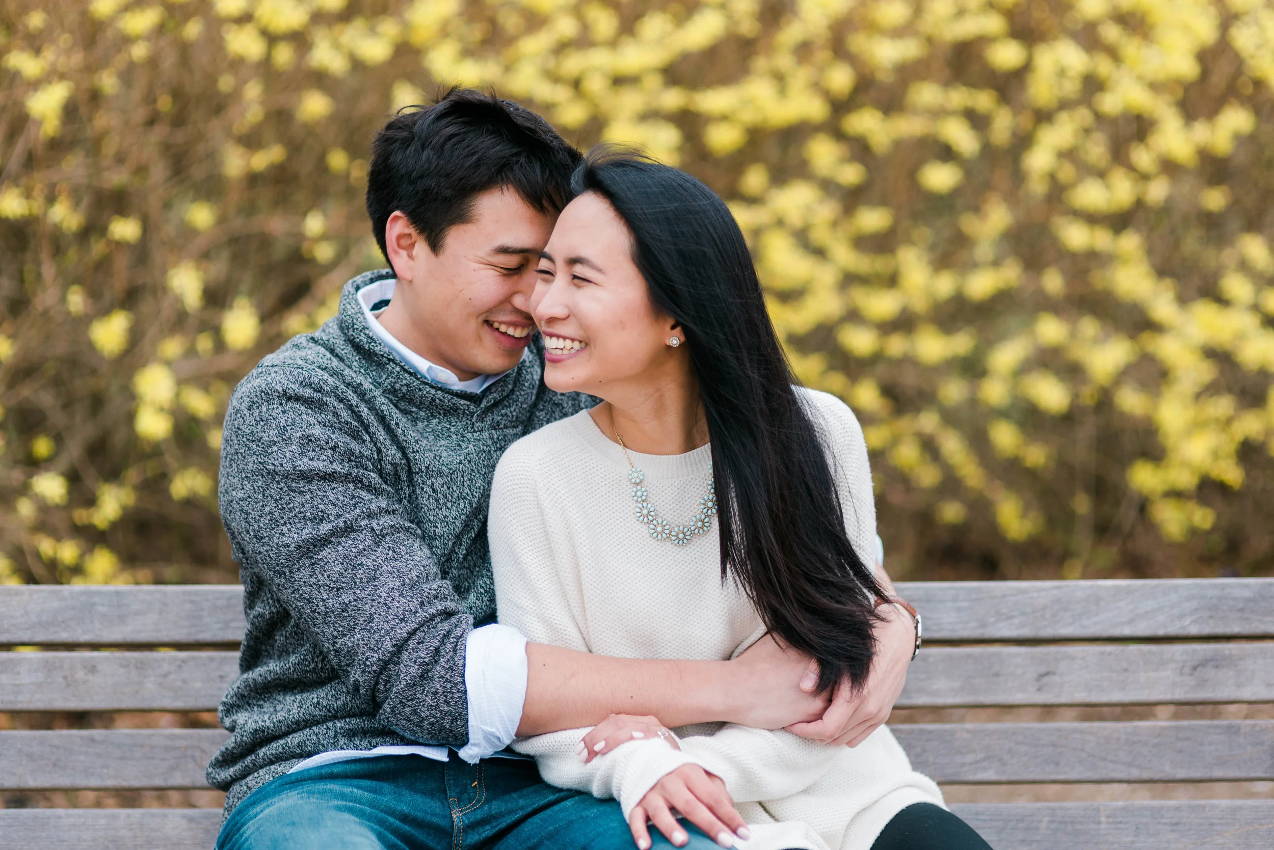 Quite Waters Park, Annapolis Engagement: Sunny + Winston