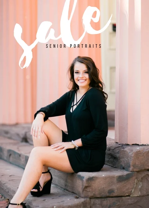 SENIOR PORTRAITS 50% OFF SUMMER SALE - LIMITED AVAILABILITY 