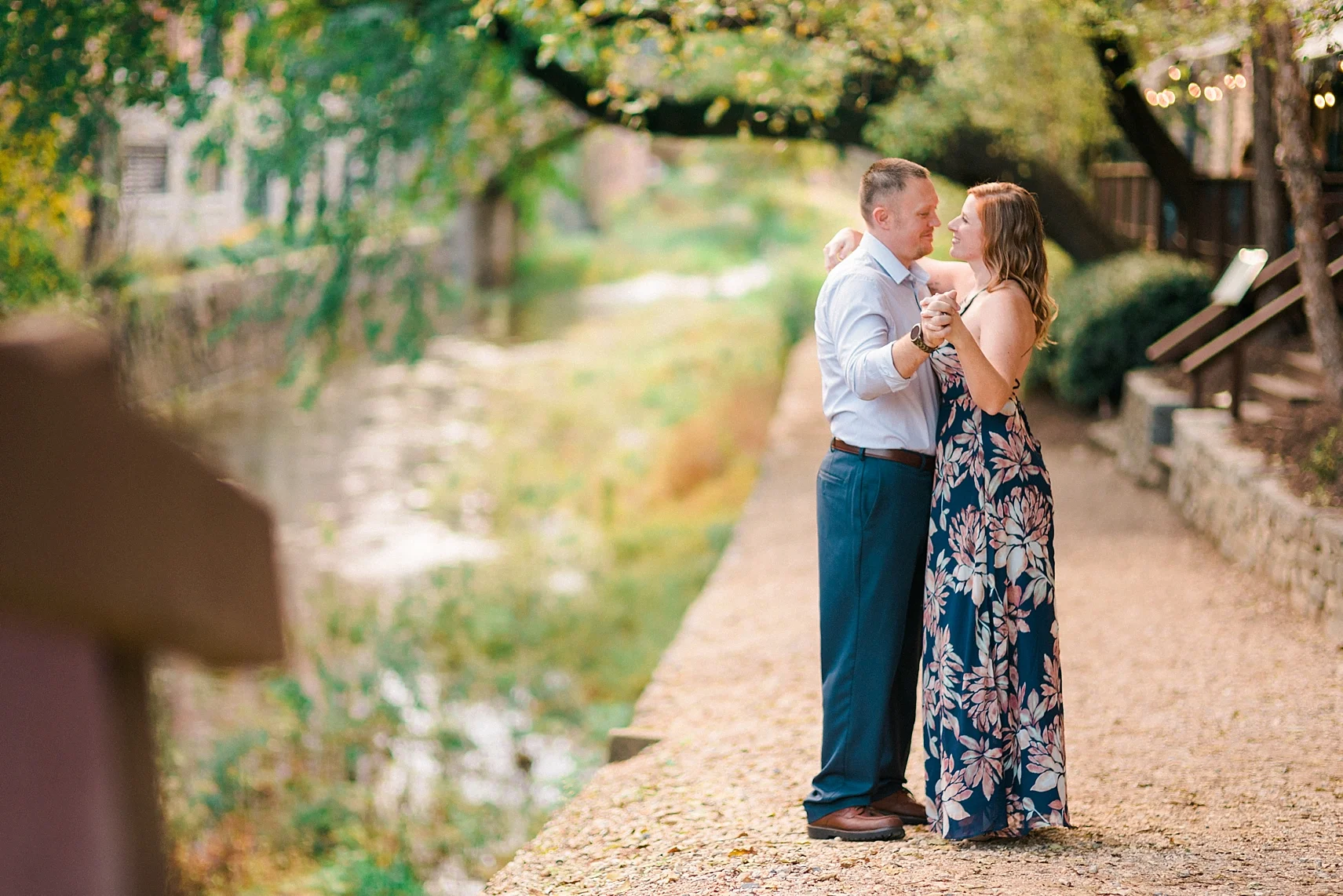  Georgetown, Washington DC Engagement Portraits: Melissa + Justin