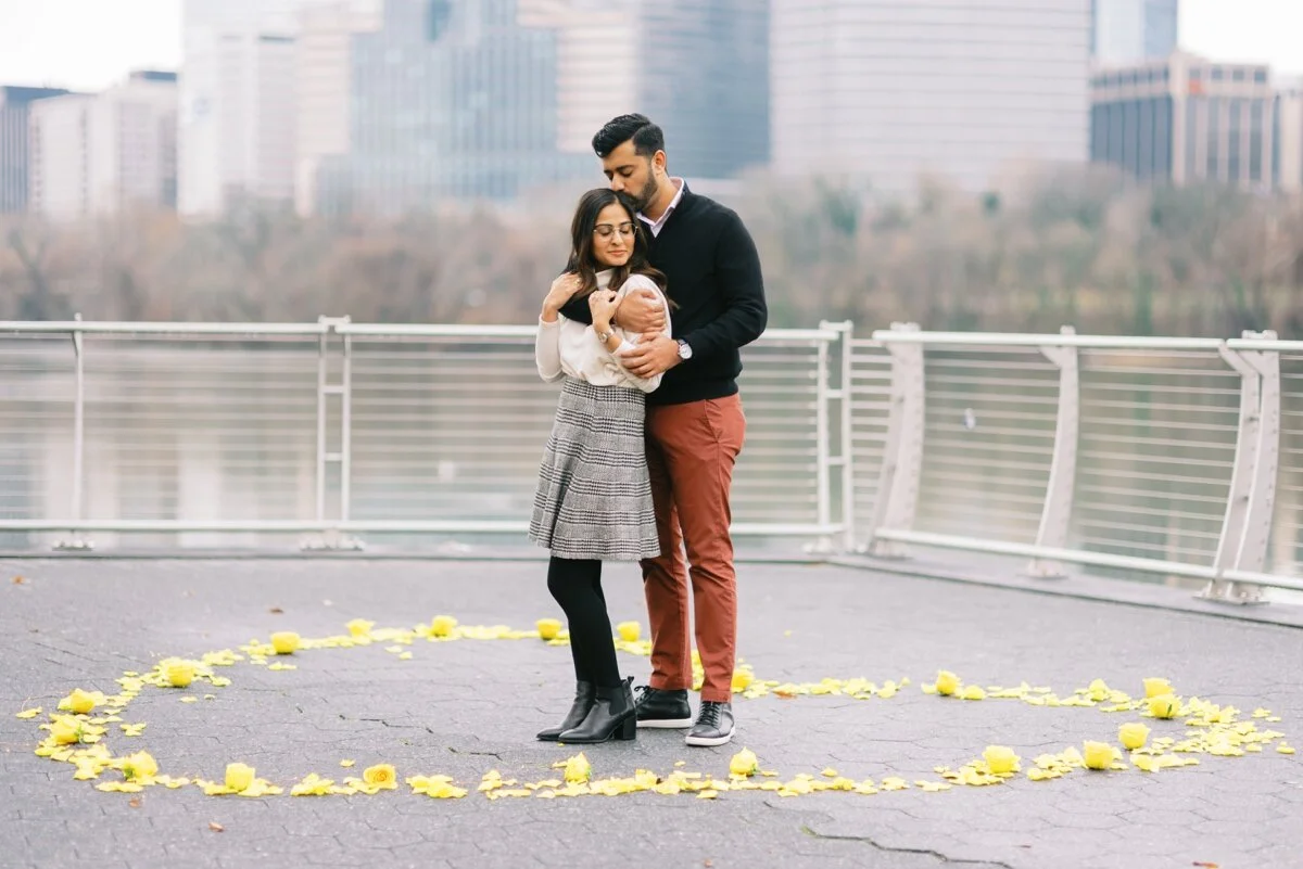 Georgetown Waterfront , Washington D.C. Proposal Photography: Ram + Ishani