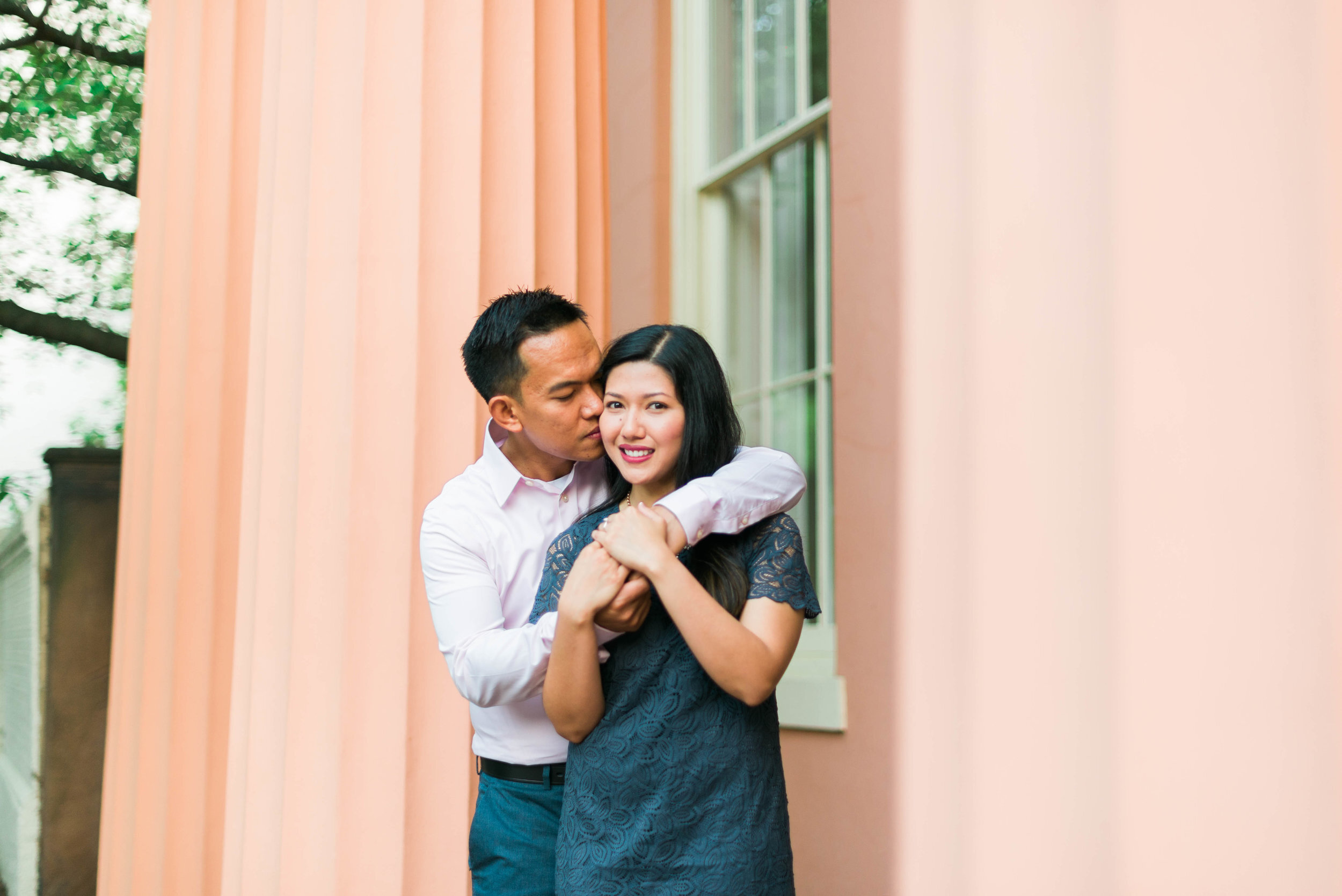 Old town Alexandria, VA Engagement : April + Joseph