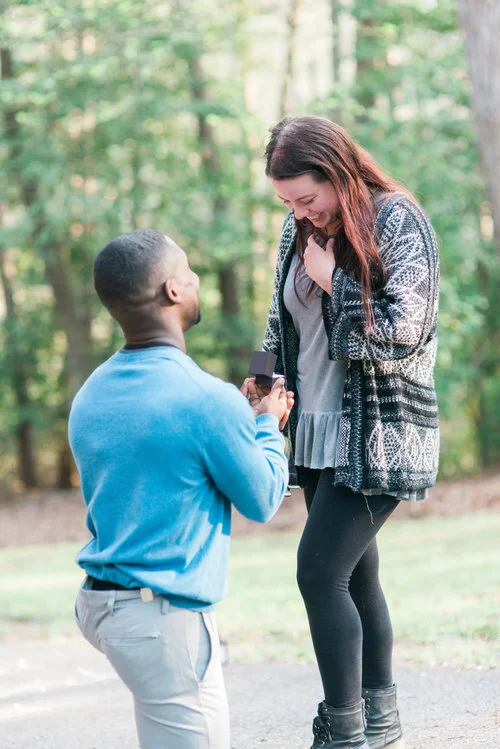 Lusby, MD Engagement Proposal: Claire + James 