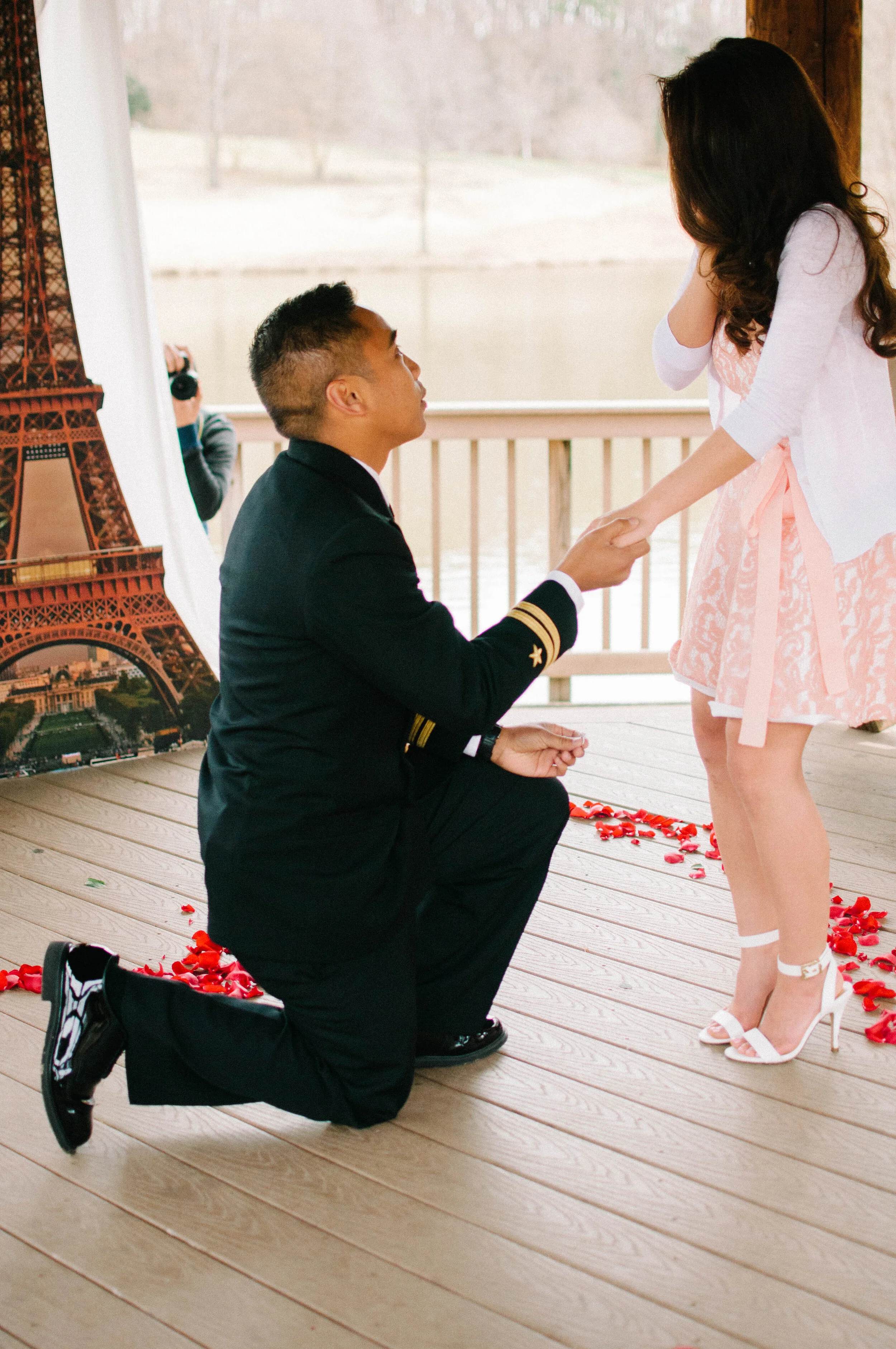Meadowlark Gardens, Virginia Proposal | Meadowlark Gardens Engagement Photography: Tien + Ljae