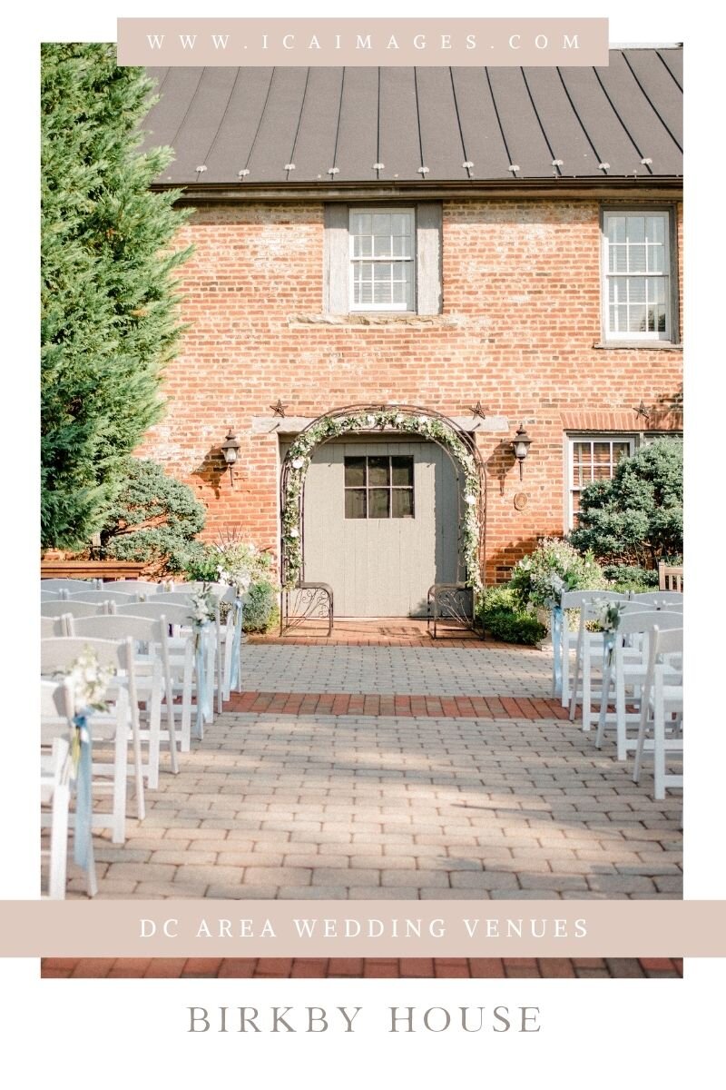 Best Washington DC Wedding Venue Birkby House