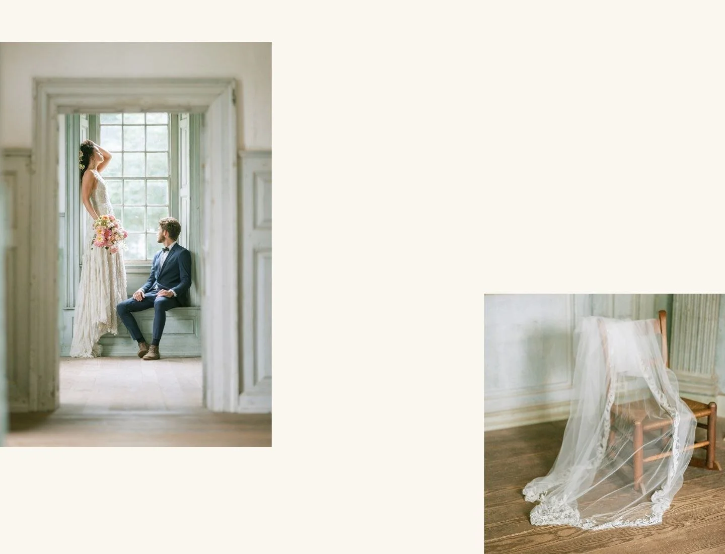 washington dc wedding photographer ica images bride and groom in window seat and veil on chair .jpg