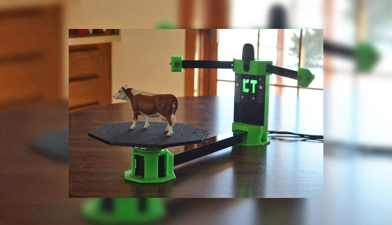 CowTech's $99 3D scanner captures detail from small objects