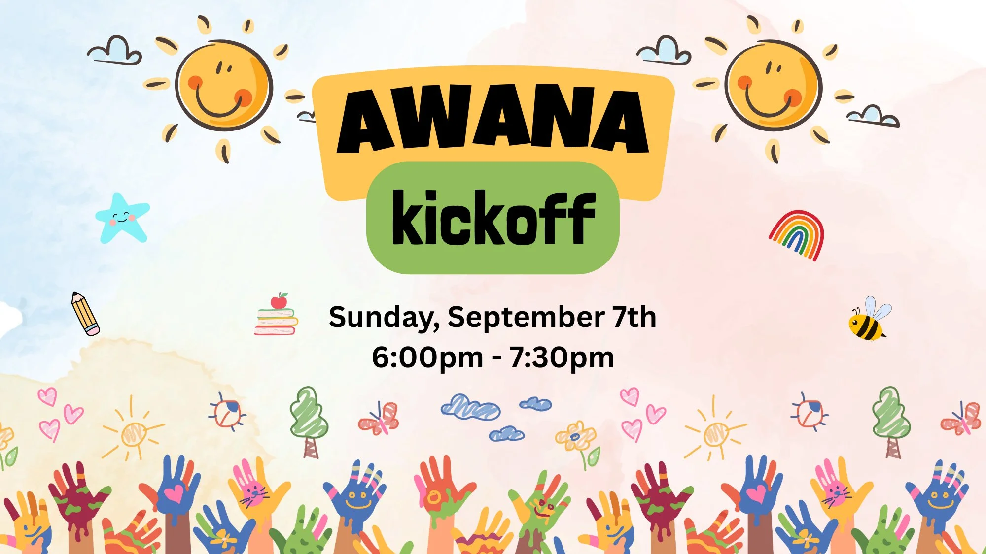 Awana Kick-Off is September 7th @6pm