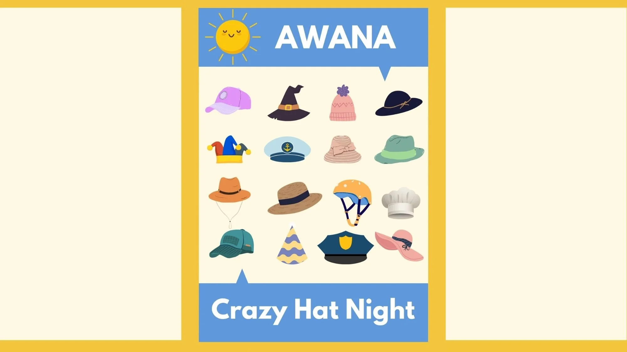 Awana Crazy Hat Night