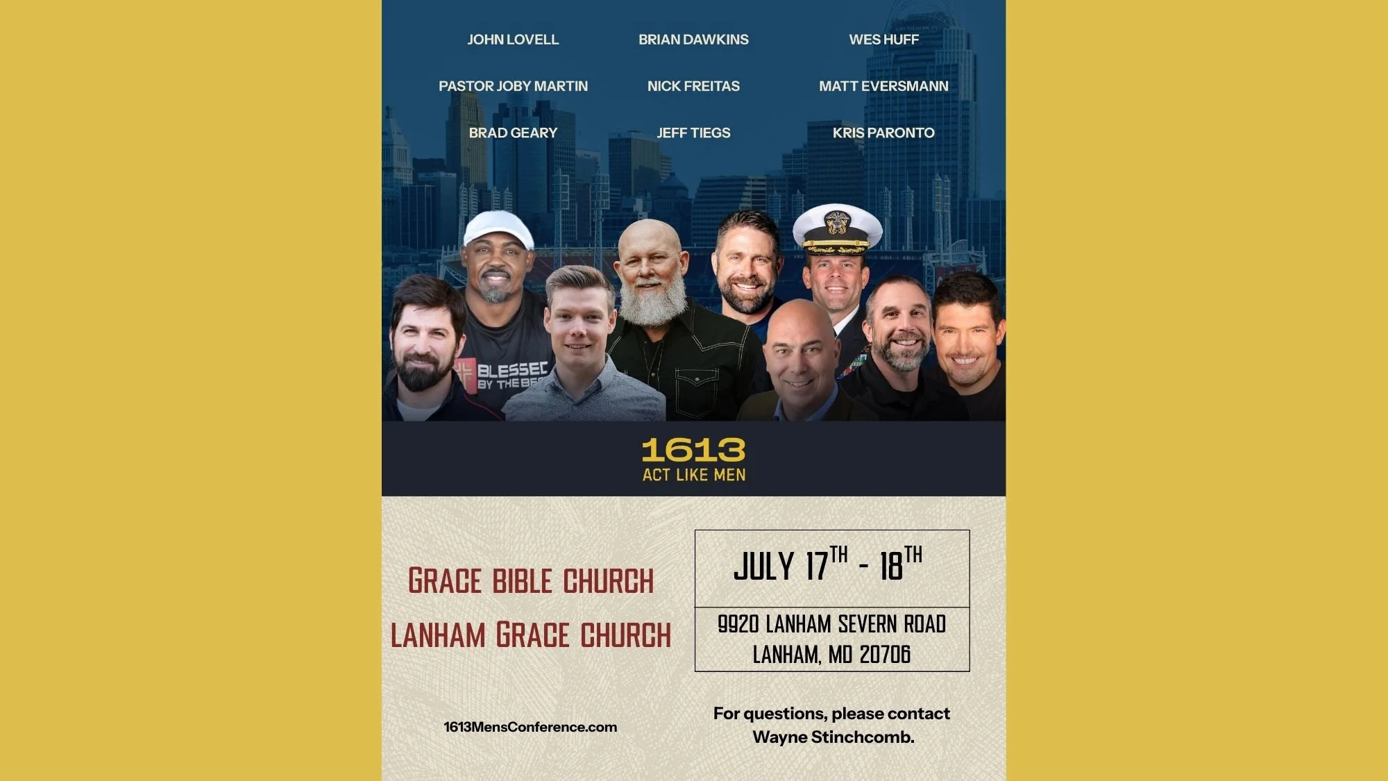 Men of Grace Conference