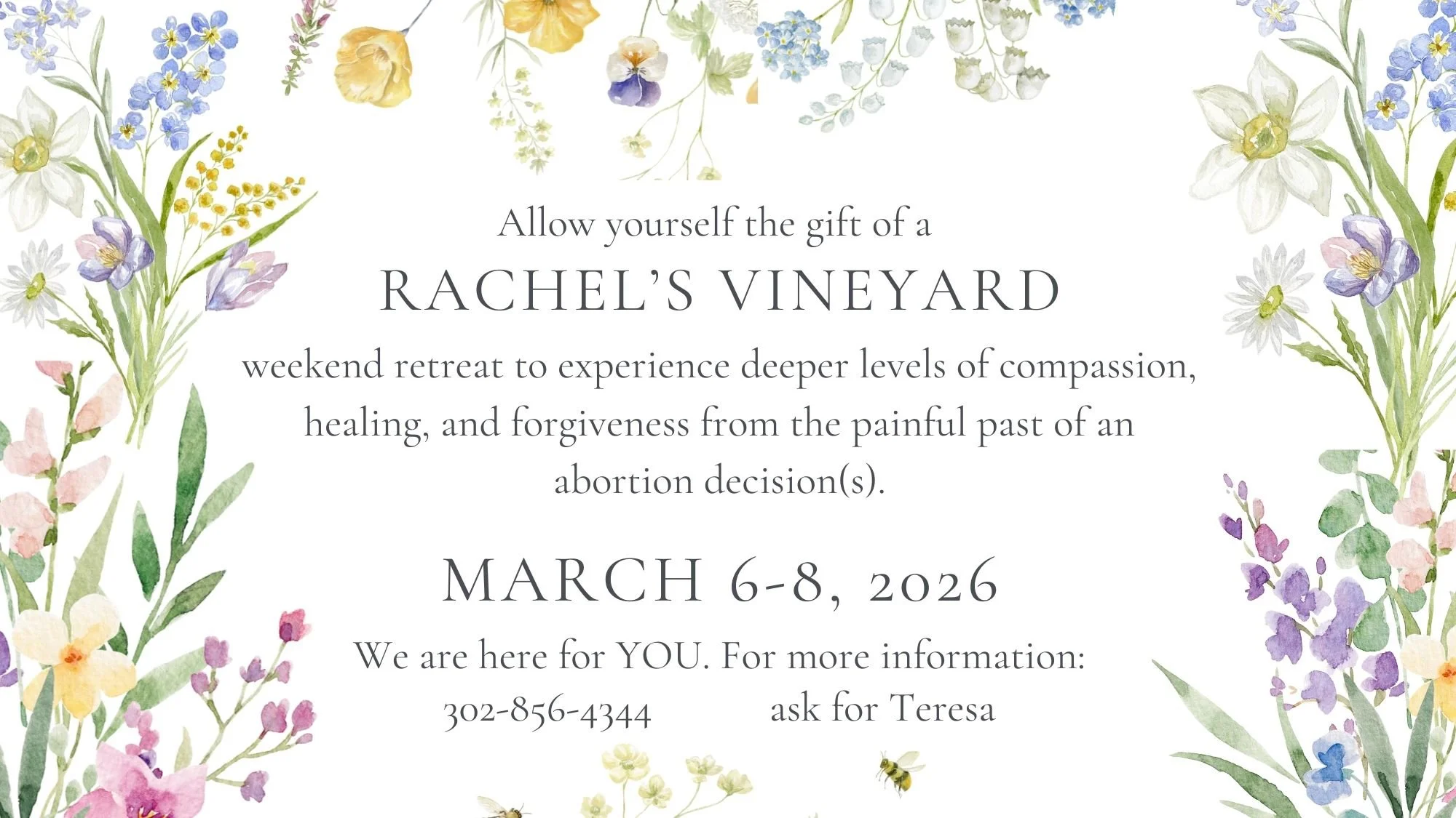 Rachel's Vineyard Retreat