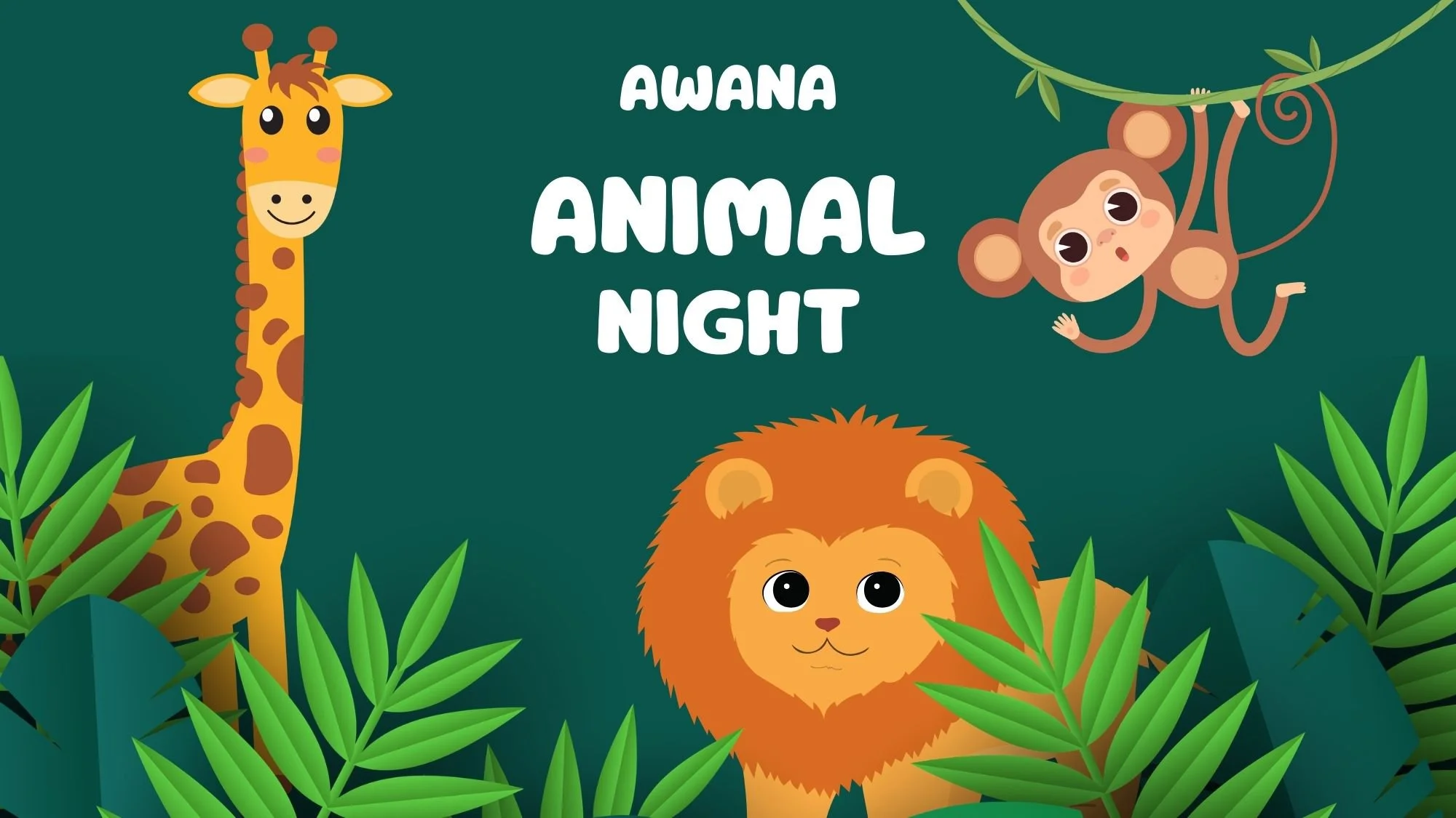 Awana Animal Night