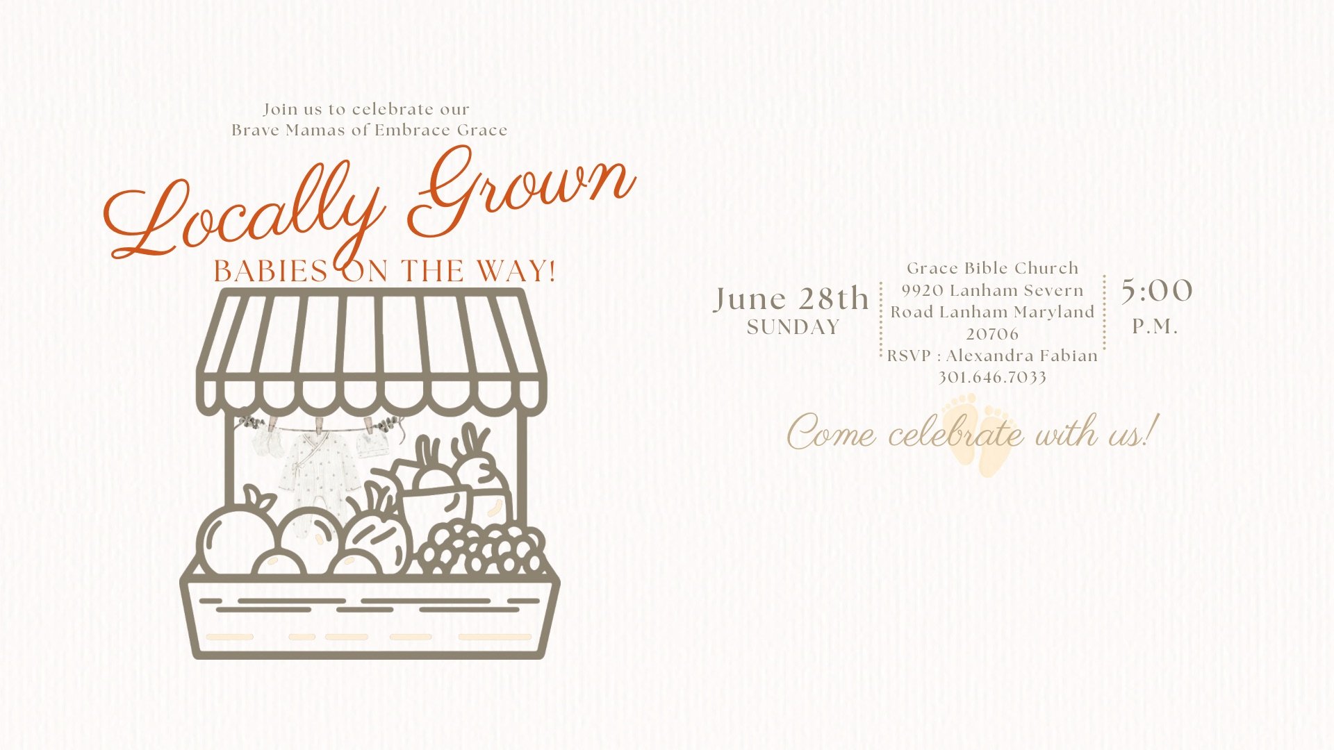 Embrace Grace Baby Shower