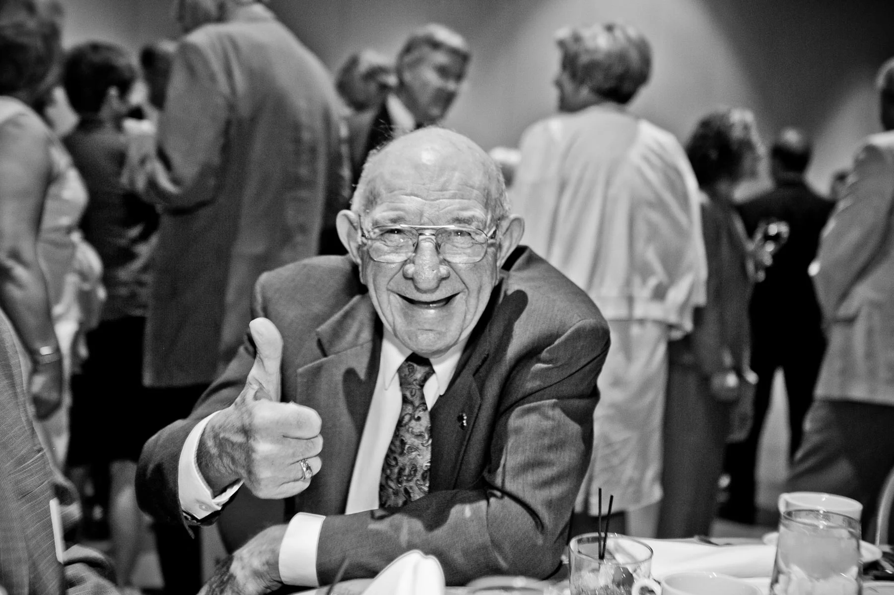 happy guy || he's my favorite || some event for philanthropists