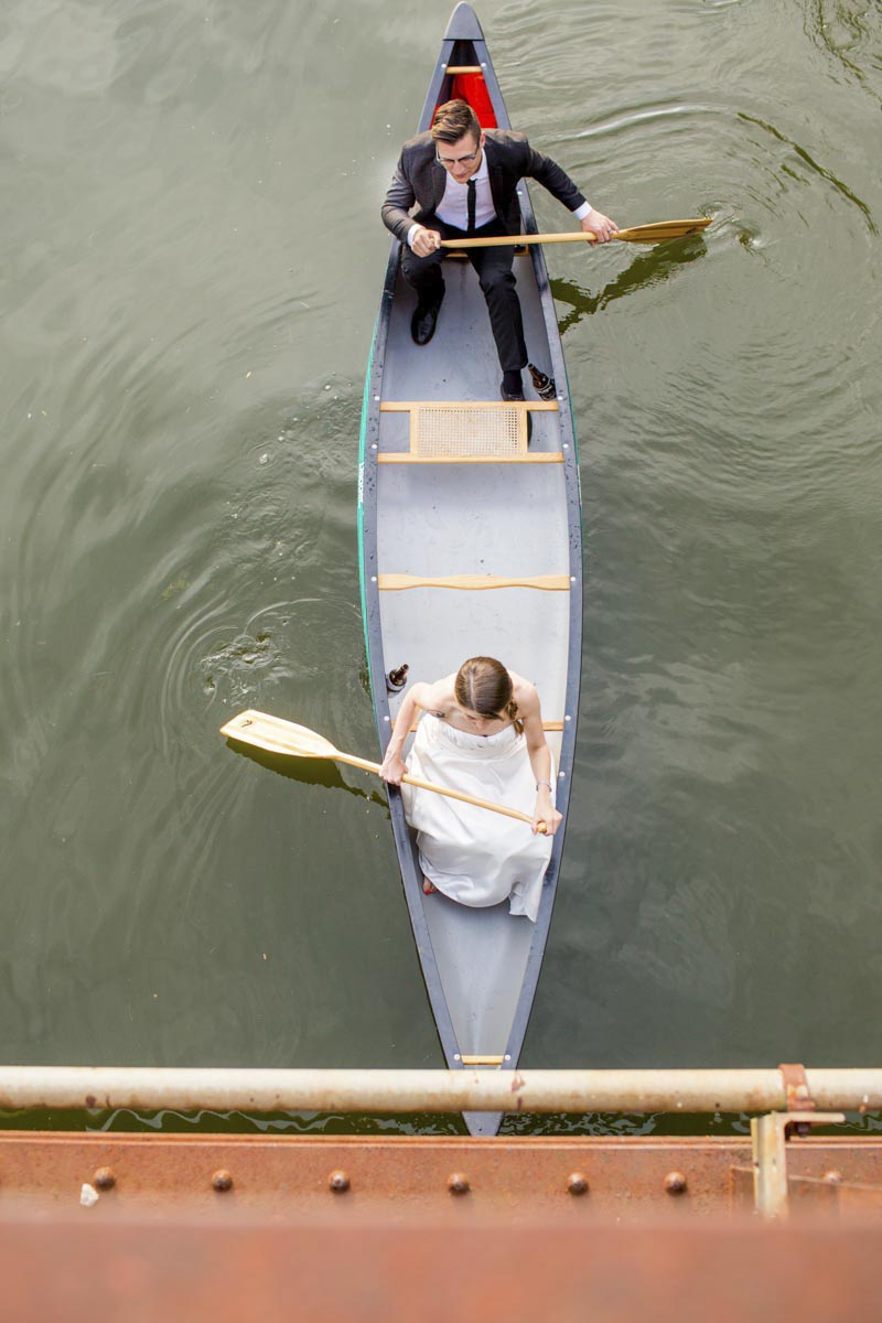 Emily & Greg || they canoe || Madison WI 