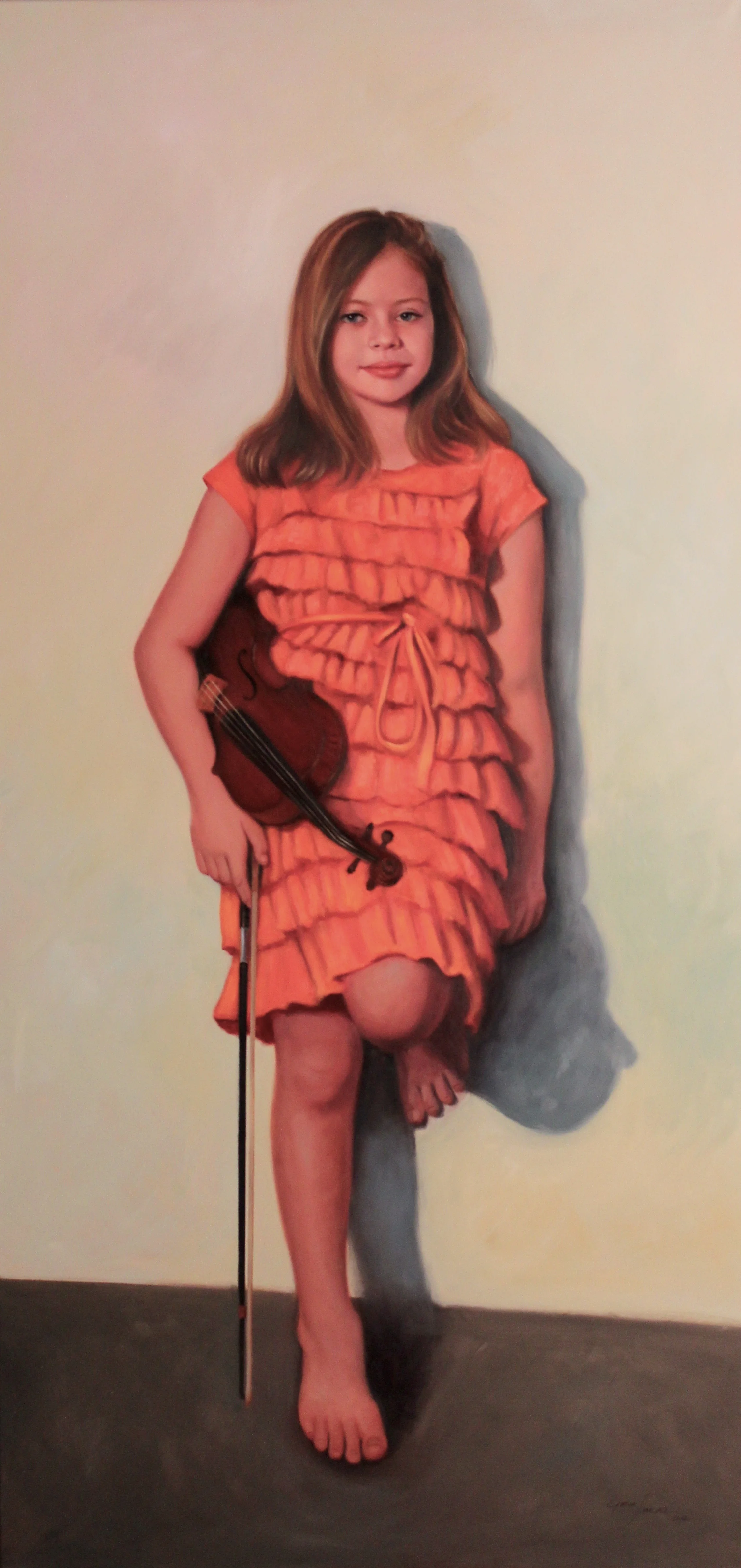 Oil on Linen 27" x 56" 2012