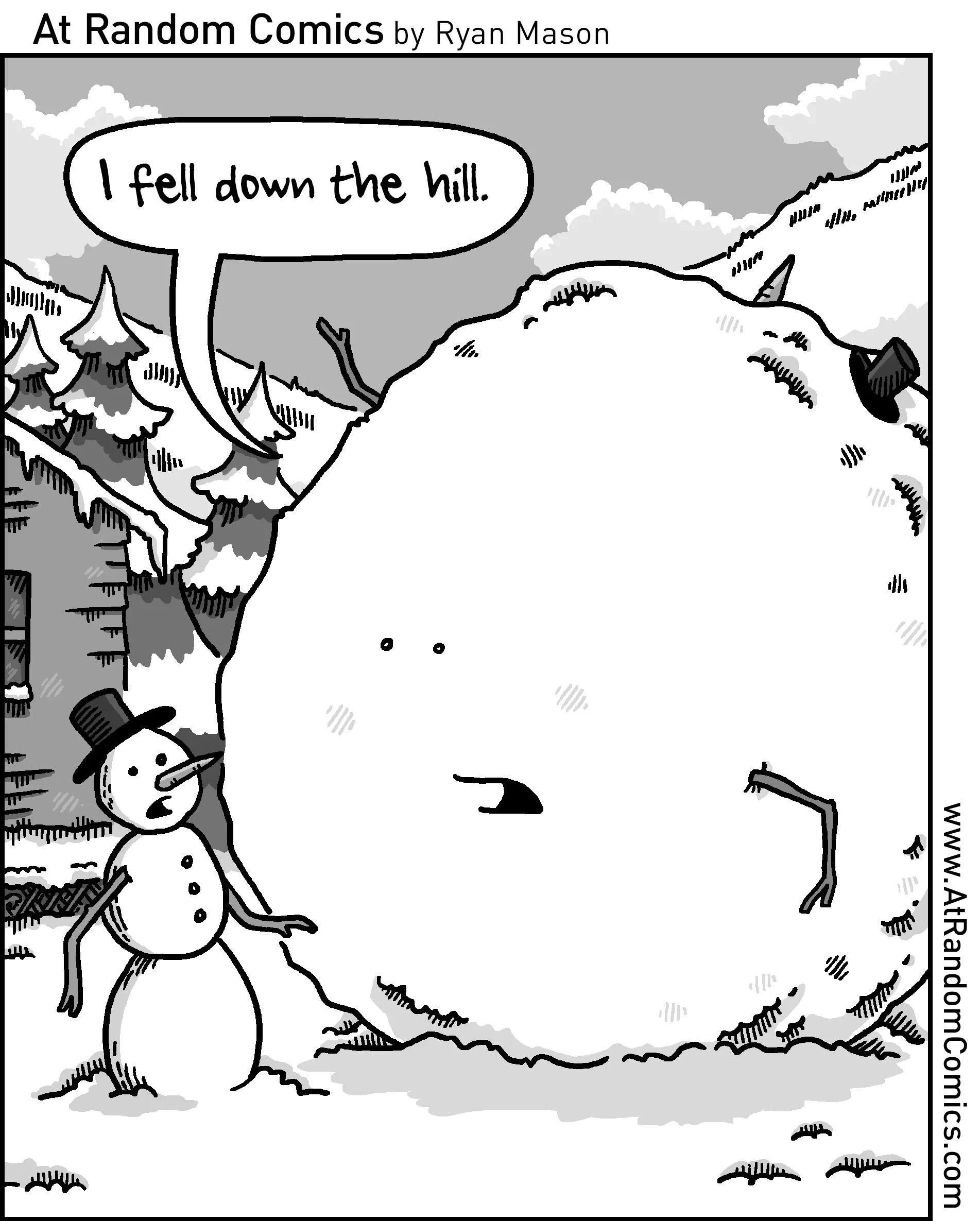 Clumsy Snowman
