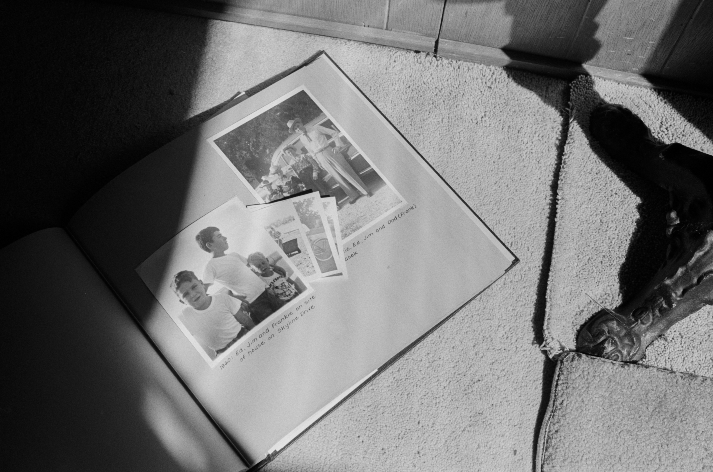 Family photo album; my father, uncles, and grandfather 