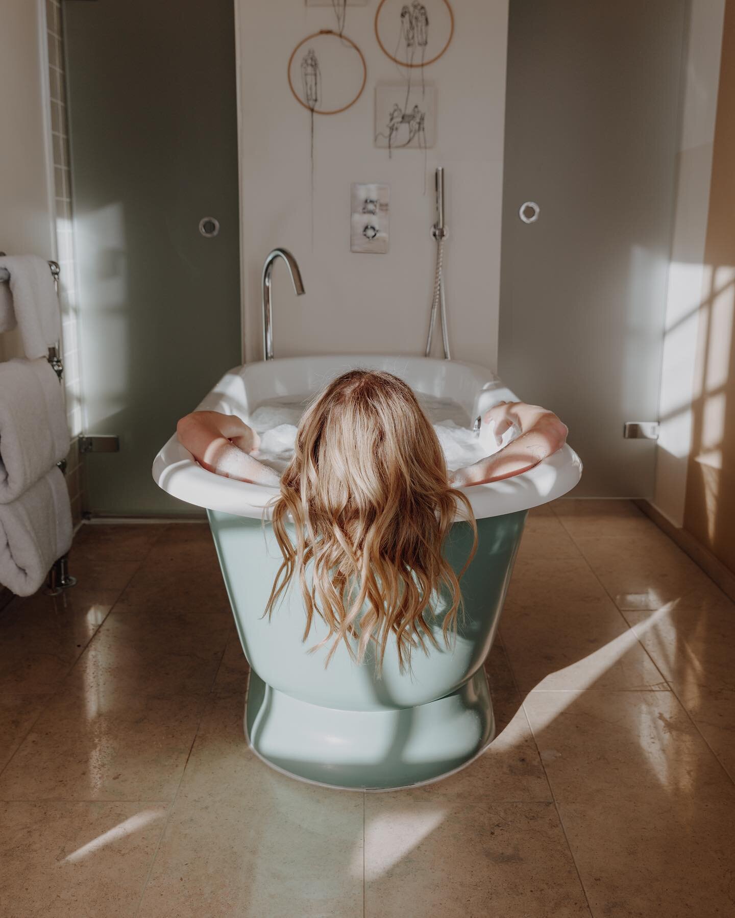 Bath time 🛀 But maybe not on days as hot as these&hellip;🥵 | Shot for @guesthousehotels via @andsmithdesign with styling from @lucifercwilks and modelling by @sarajcosford
