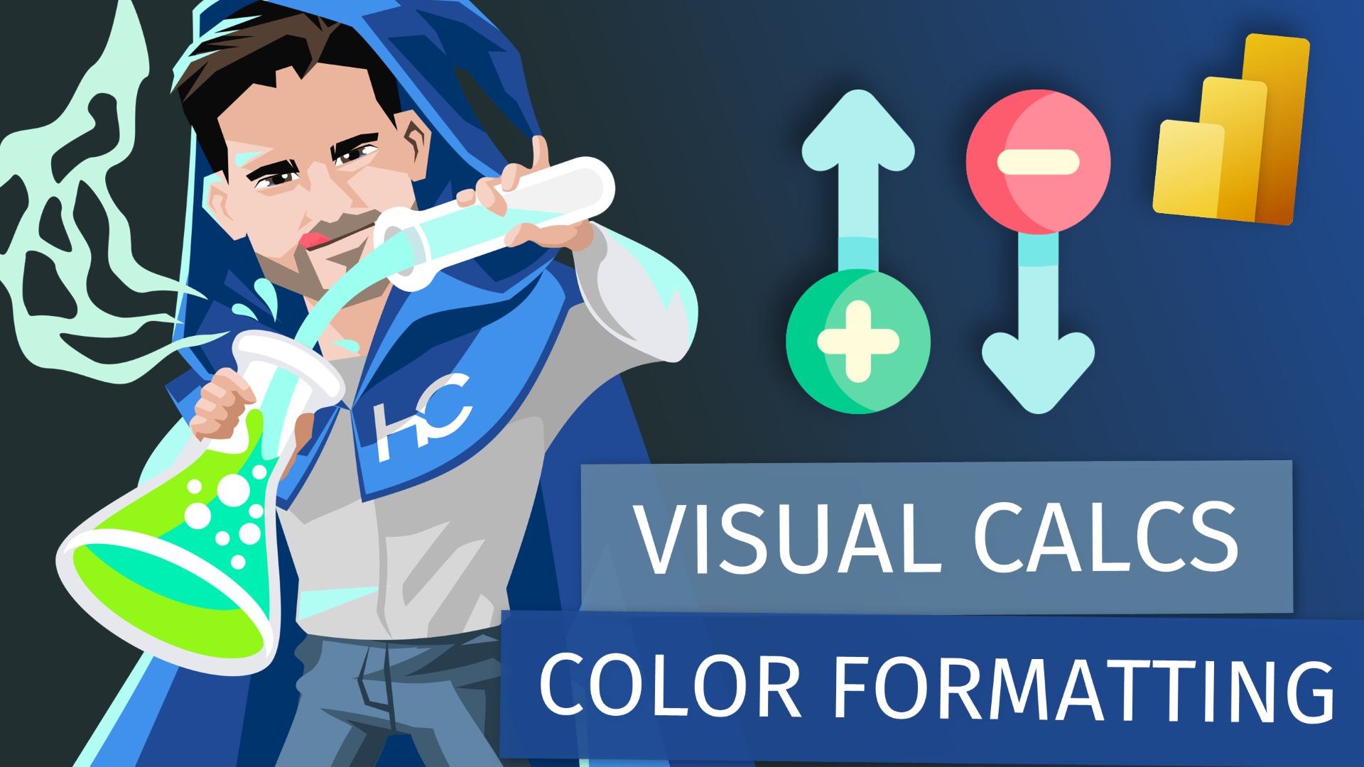 Add Positive/Negative Color Error Bars Using Visual Calcs! — Havens ...