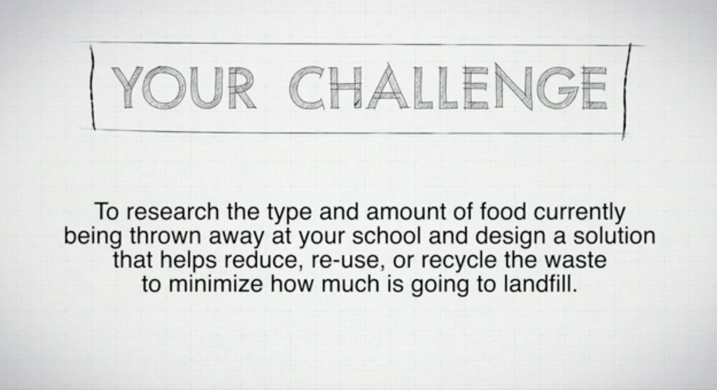 Solve It: Food Waste