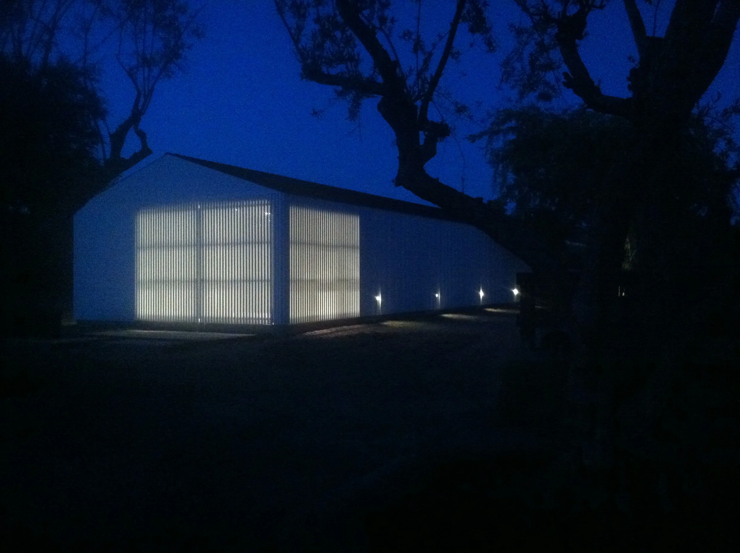  guest house at night 