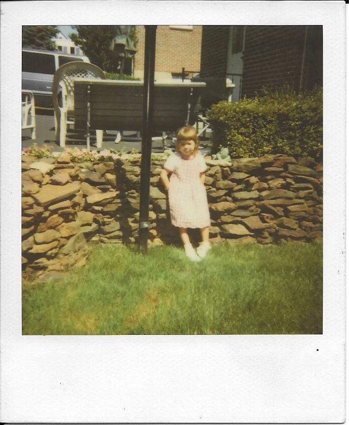 This was Brooke (my baby sister) at 4 years outside of my grandmothers before we left that day.