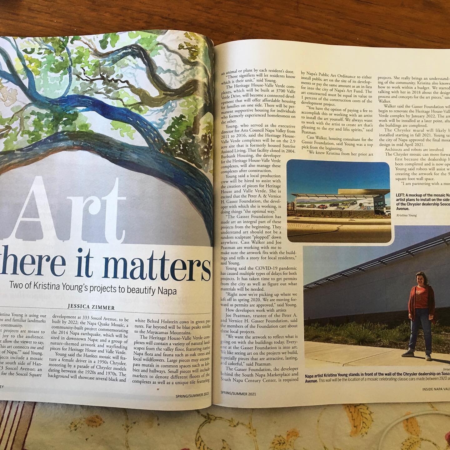 Thank you Jessica Zimmer for this article about my work in the summer issue of Inside Napa Valley Magazine! https://issuu.com/napavalleyregister/docs/may_2021_invs/s/12522357