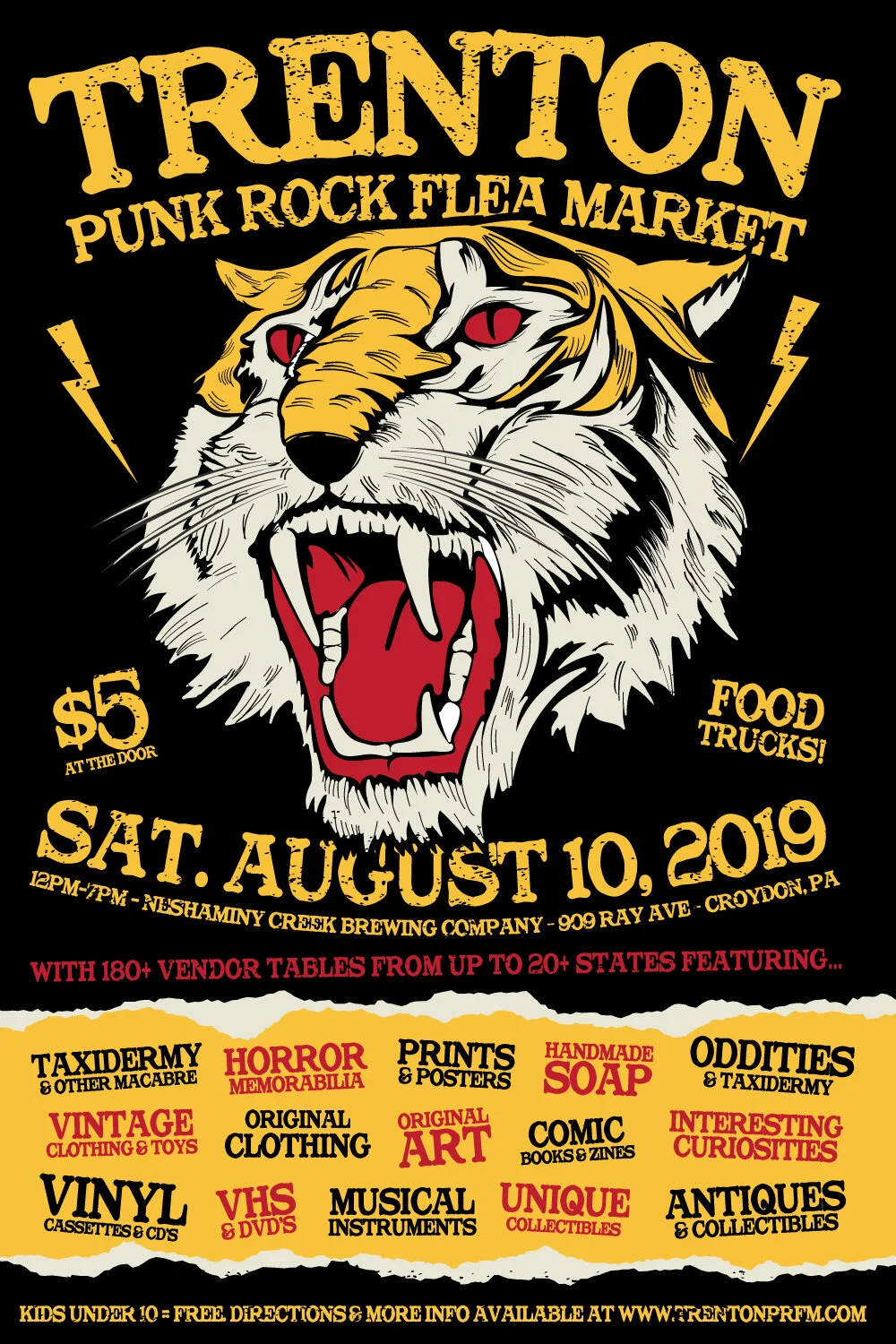 About The TPRFM — Trenton Punk Rock Flea Market