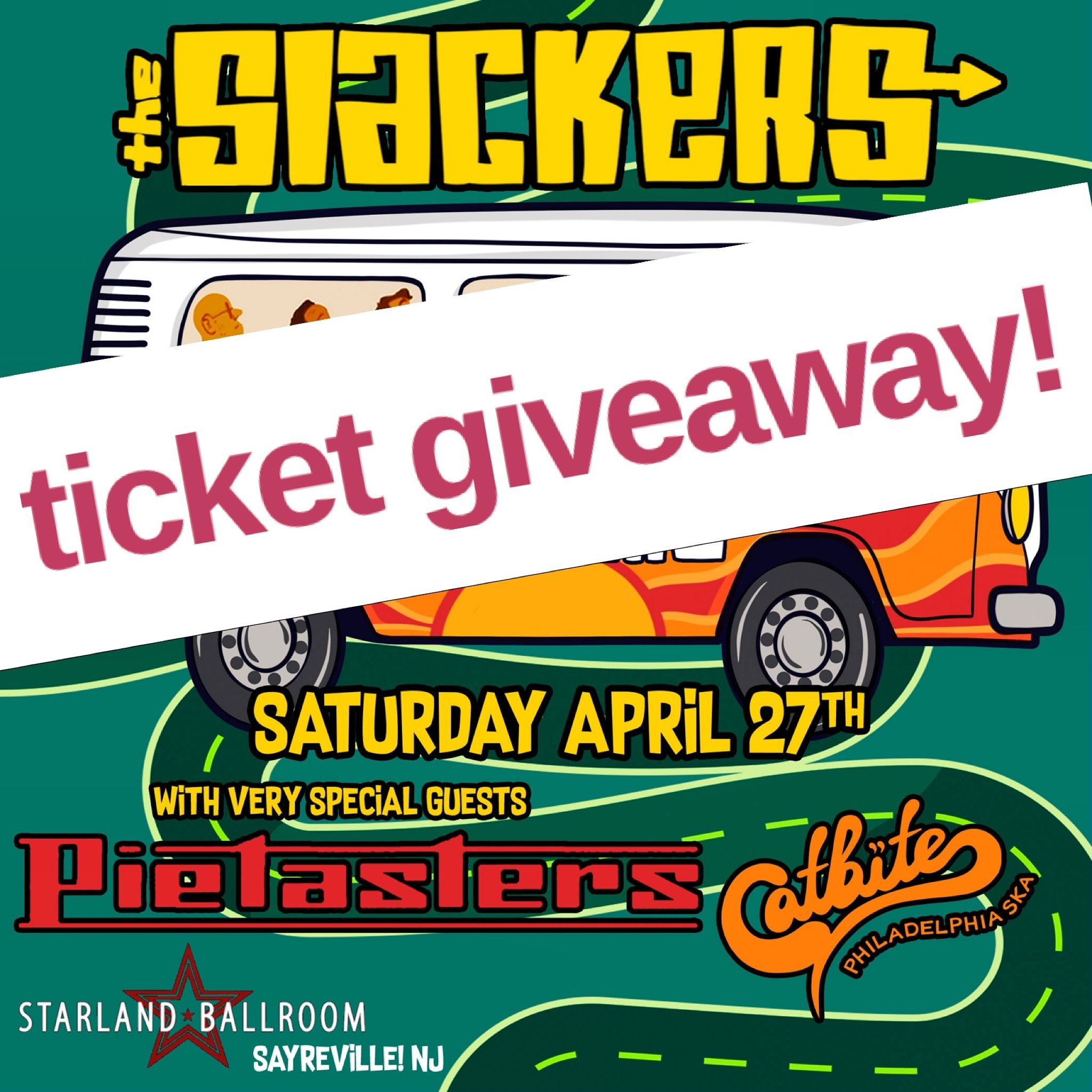 🕴️🕴️SKANK YOUR WAY TO FREE SLACKERS TICKETS TOMORROW NIGHT AT STARLAND BALLROOM!🕴️🕴️

Starland and Ska! Two great things that go great together! We&rsquo;re amped to be giving away two pairs of tickets to tomorrows night @theslackersband gig at @