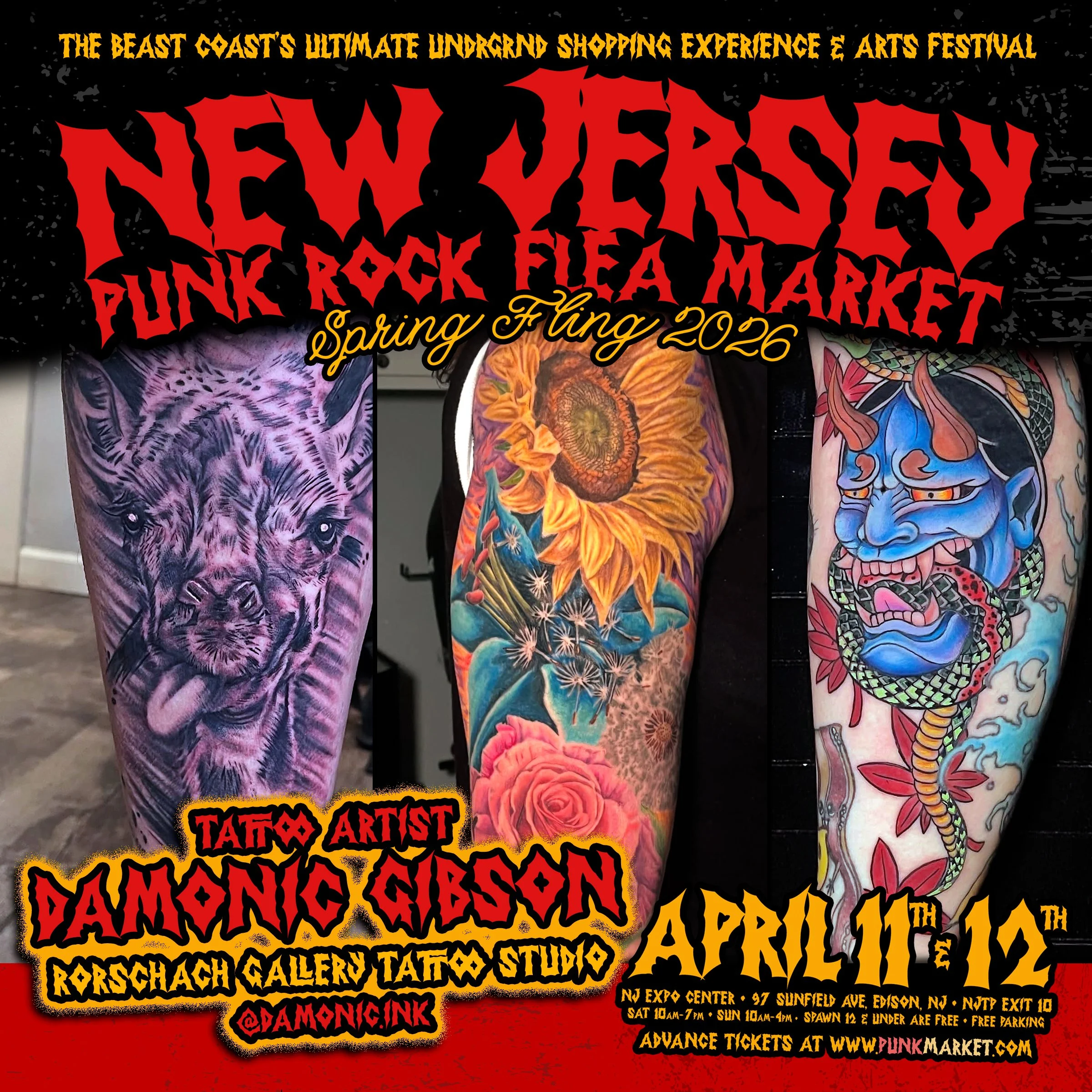 Damonic Gibson | Rorschach Gallery Tattoo