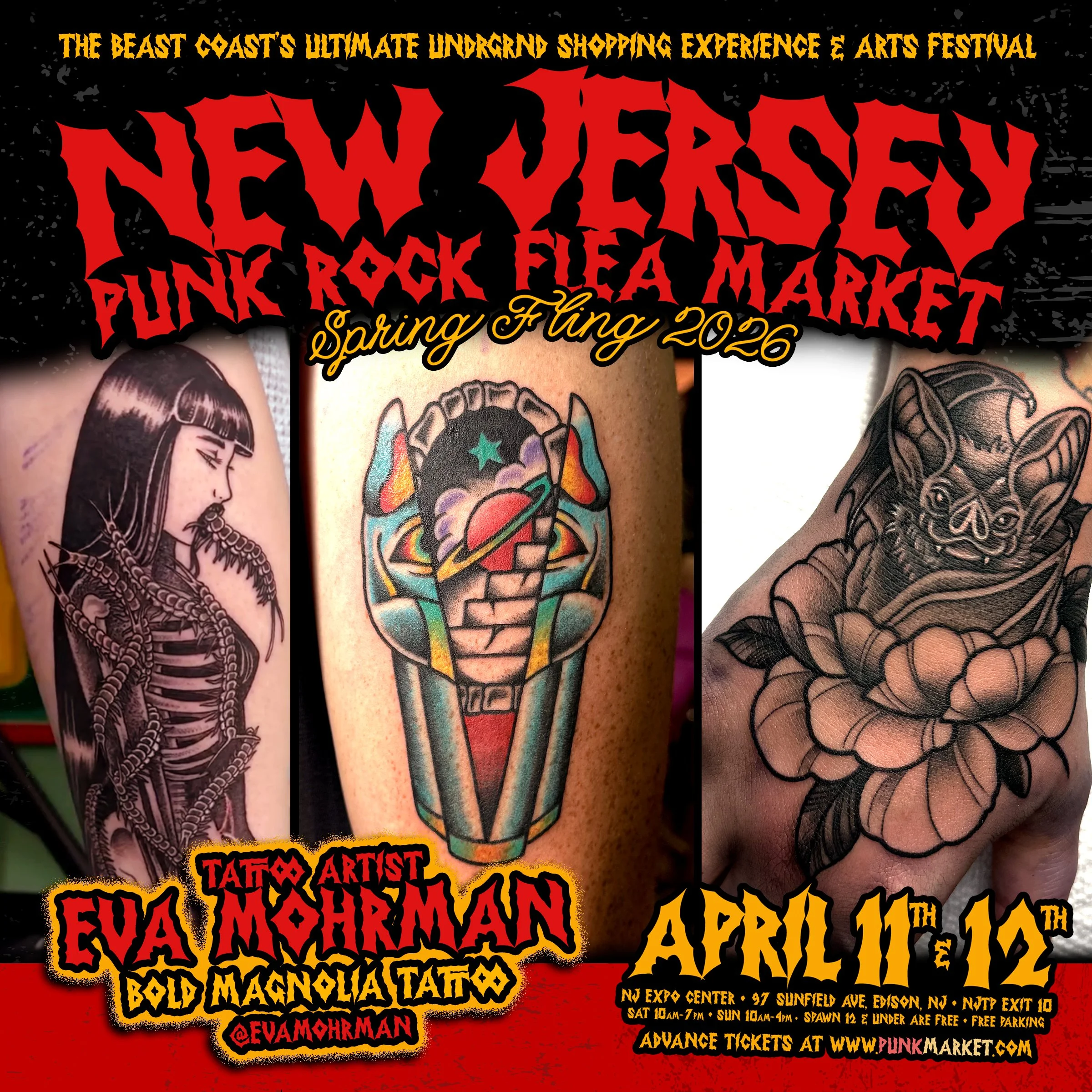 Eva Mohrman | Bold Magnolia Tattoo