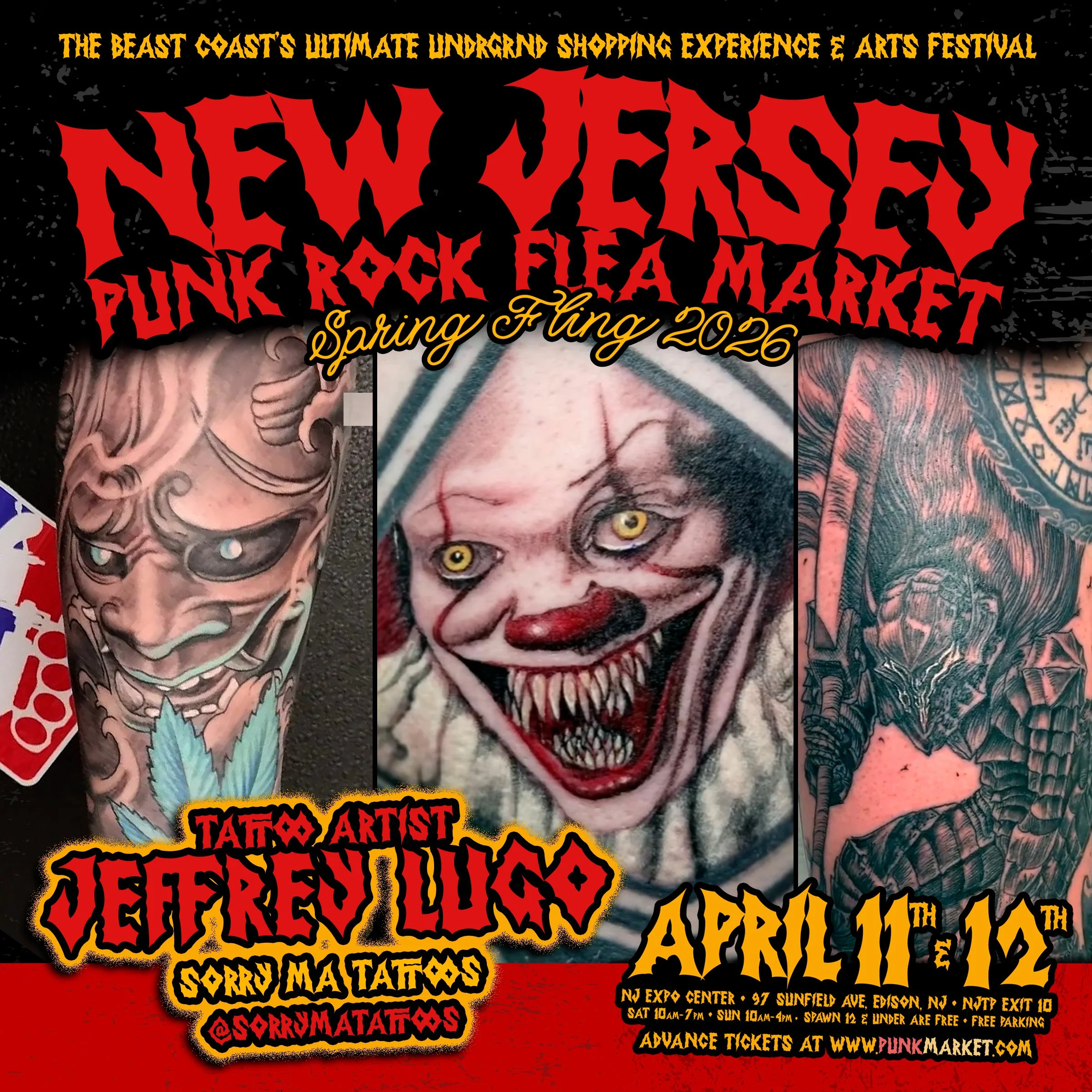 Jeffrey Lugo | Sorry Ma Tattoo