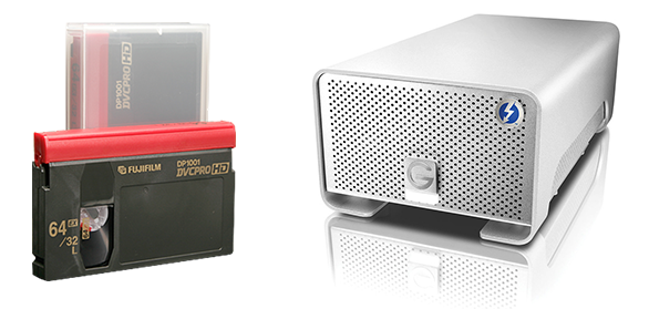 DVCPRO HD Digitizing To Hard Drive Service In Los Angeles