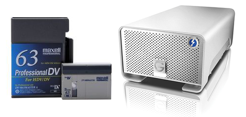 Mini-DV & HDV To Hard Drive Transfer Service in Los Angeles
