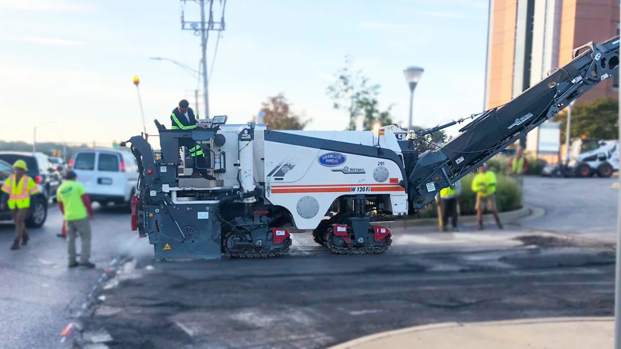 Asphalt Milling Rental — Absolute Paving, Inc.